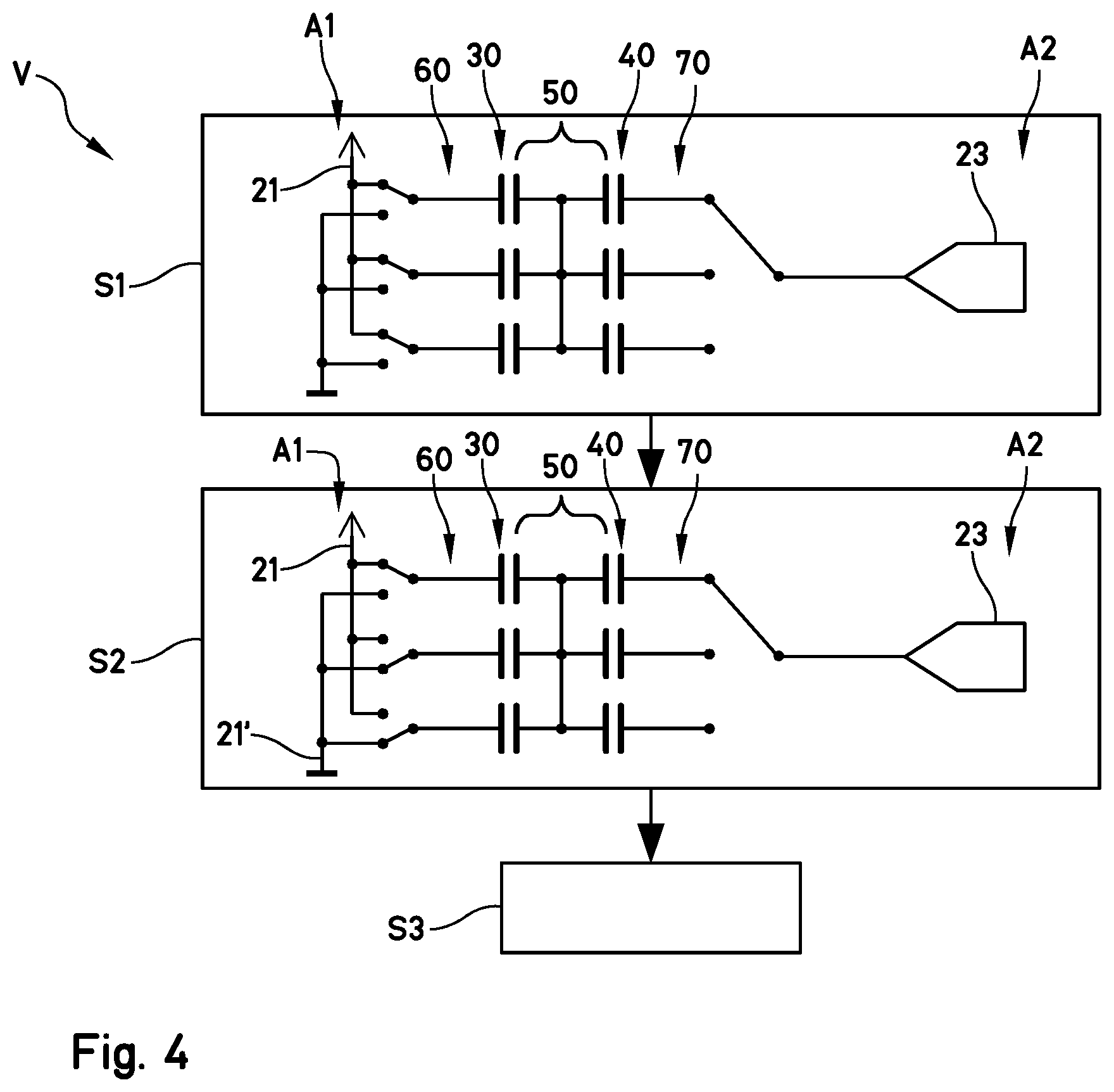 Patent US12339142 Figure 3 – Position transmitter, linear actuator and position determination method