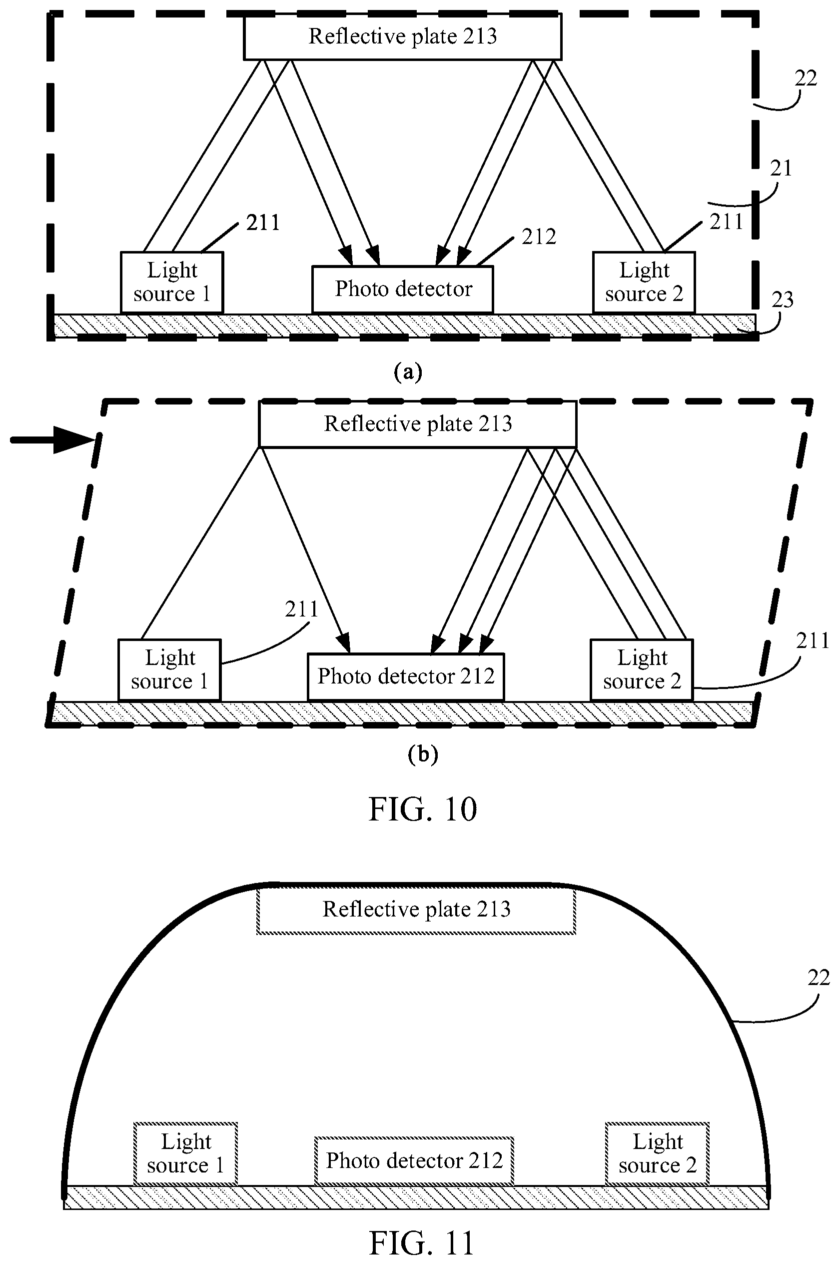 Patent US12339143 Figure 9 – Tactile sensor equipped with multiple light sources and a photo detector, sensing device and robot having the same