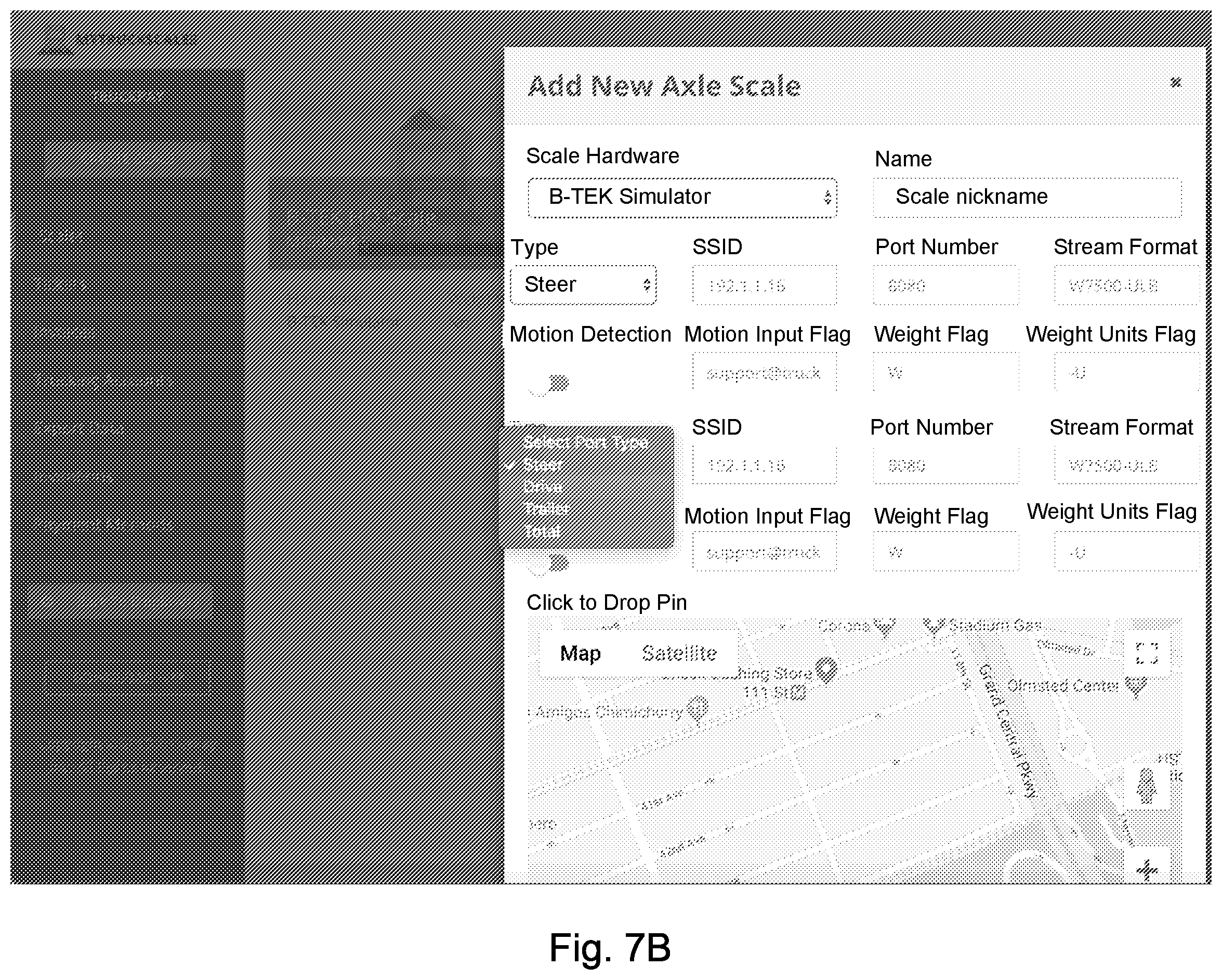 Patent US12339156 Figure 8 – Truck scale management system and method
