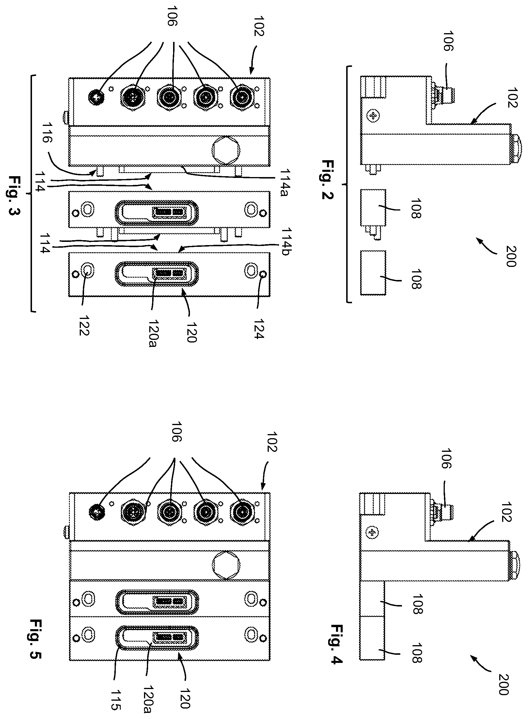 Patent US12339158 Figure 2 – Modular metrological device, in particular for a multi-track weighing machine