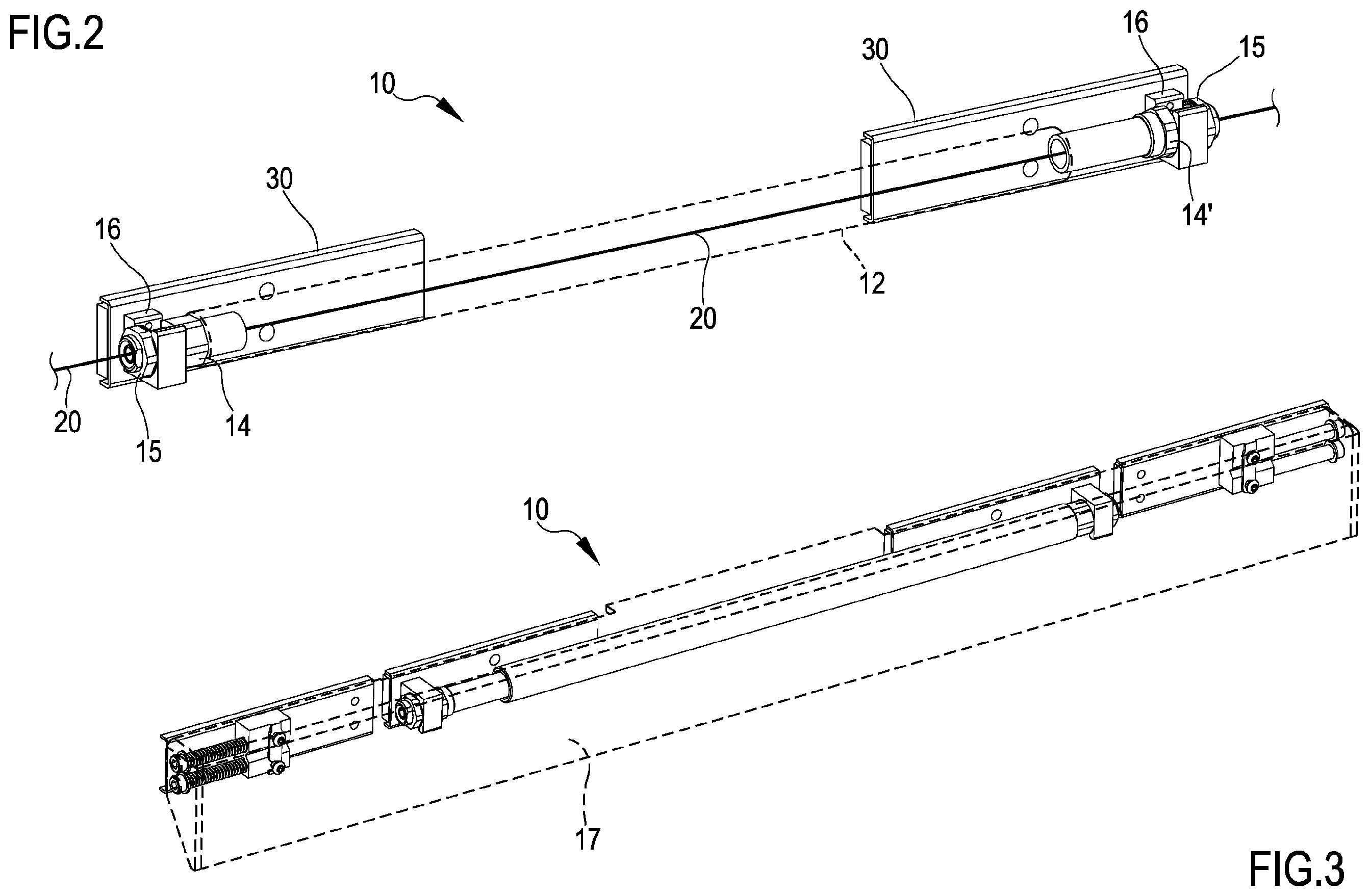 Patent US12339182 Figure 2 – Apparatus for monitoring mechanical joints of railway rails