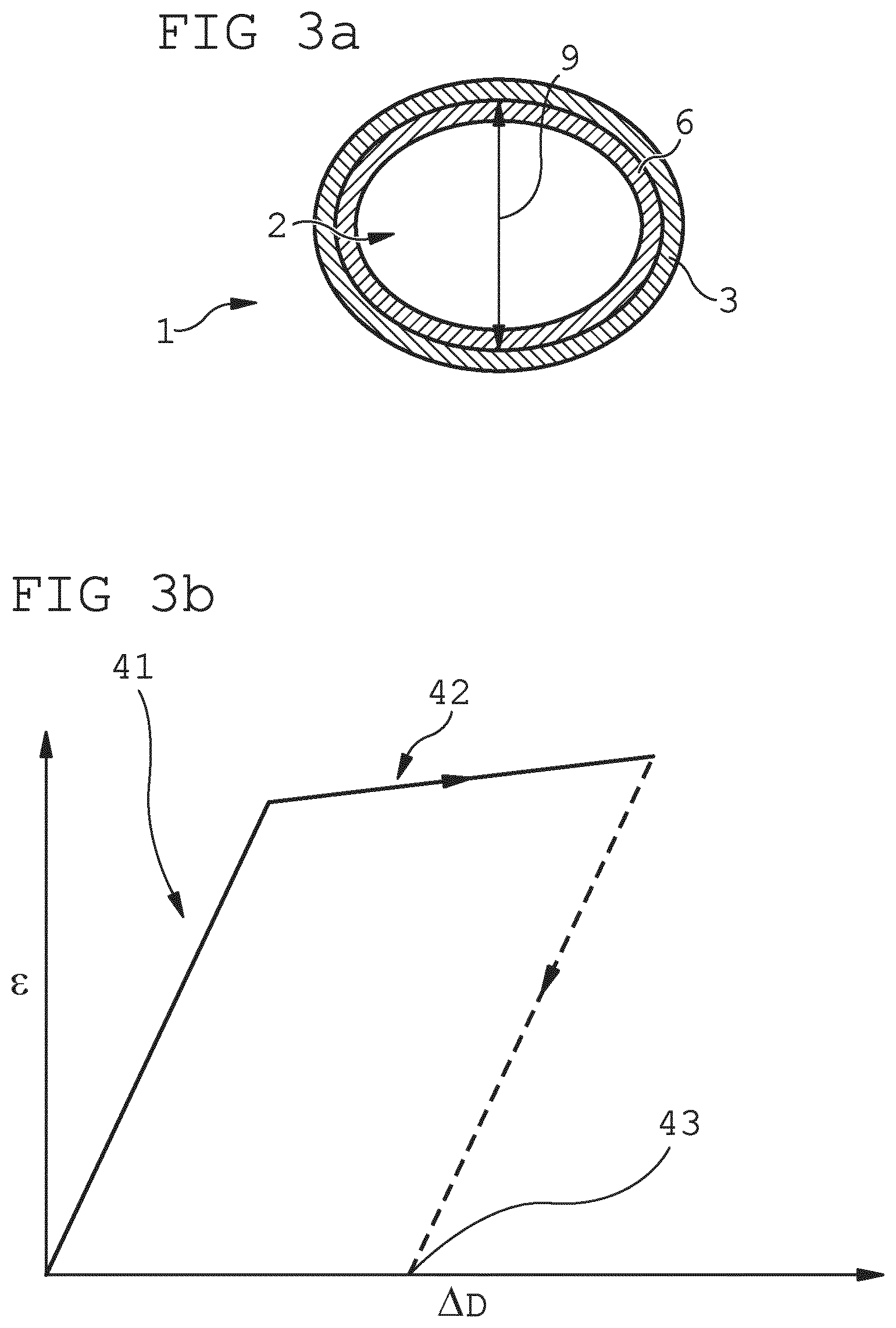 Patent US12339186 Figure 2 – Measuring device for arranging in a cylindrical interior section of a hollow body