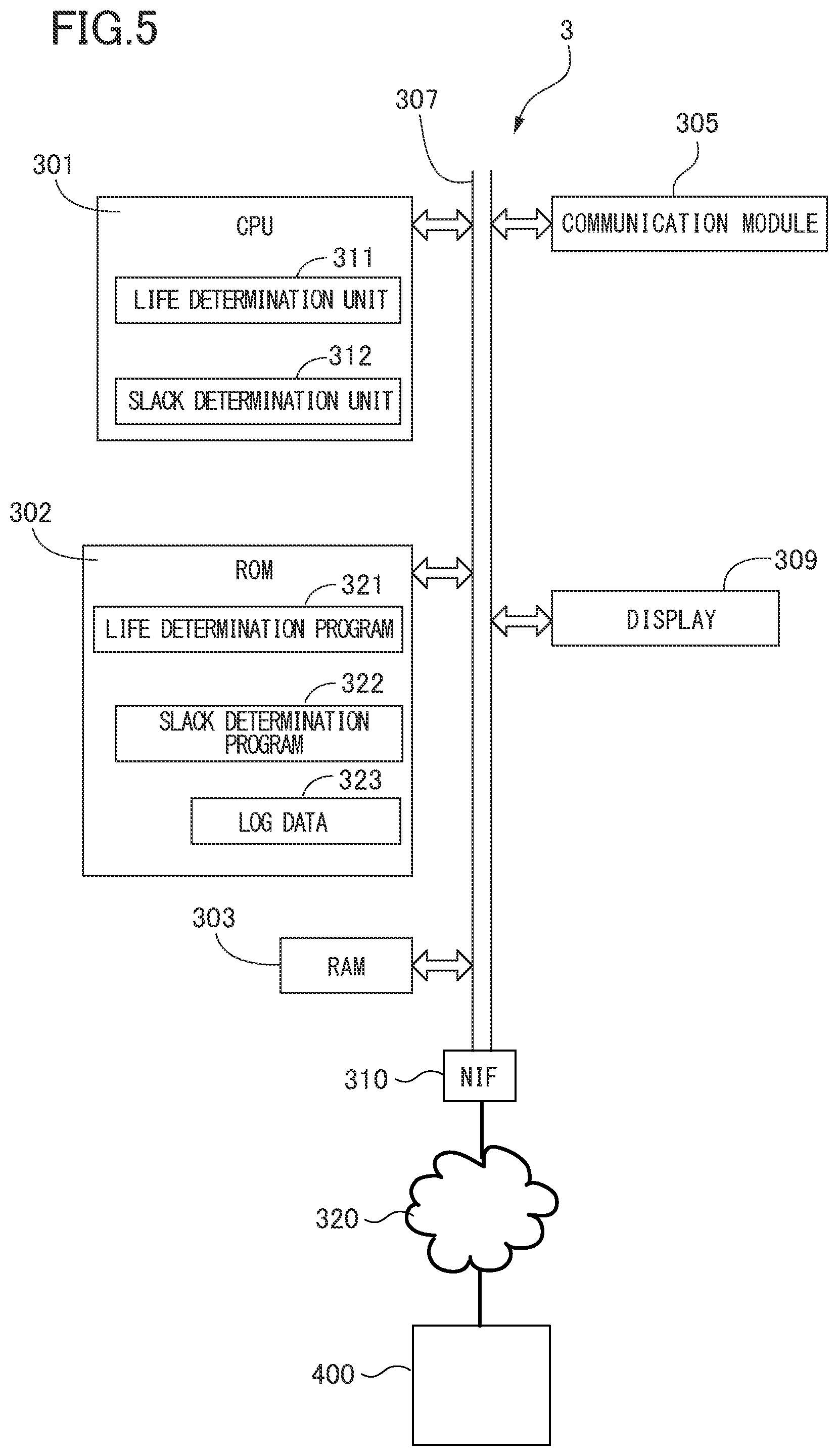 Patent US12339187 Figure 7 – Chain measurement device, chain measurement system, and method for calculating slack amount of chain