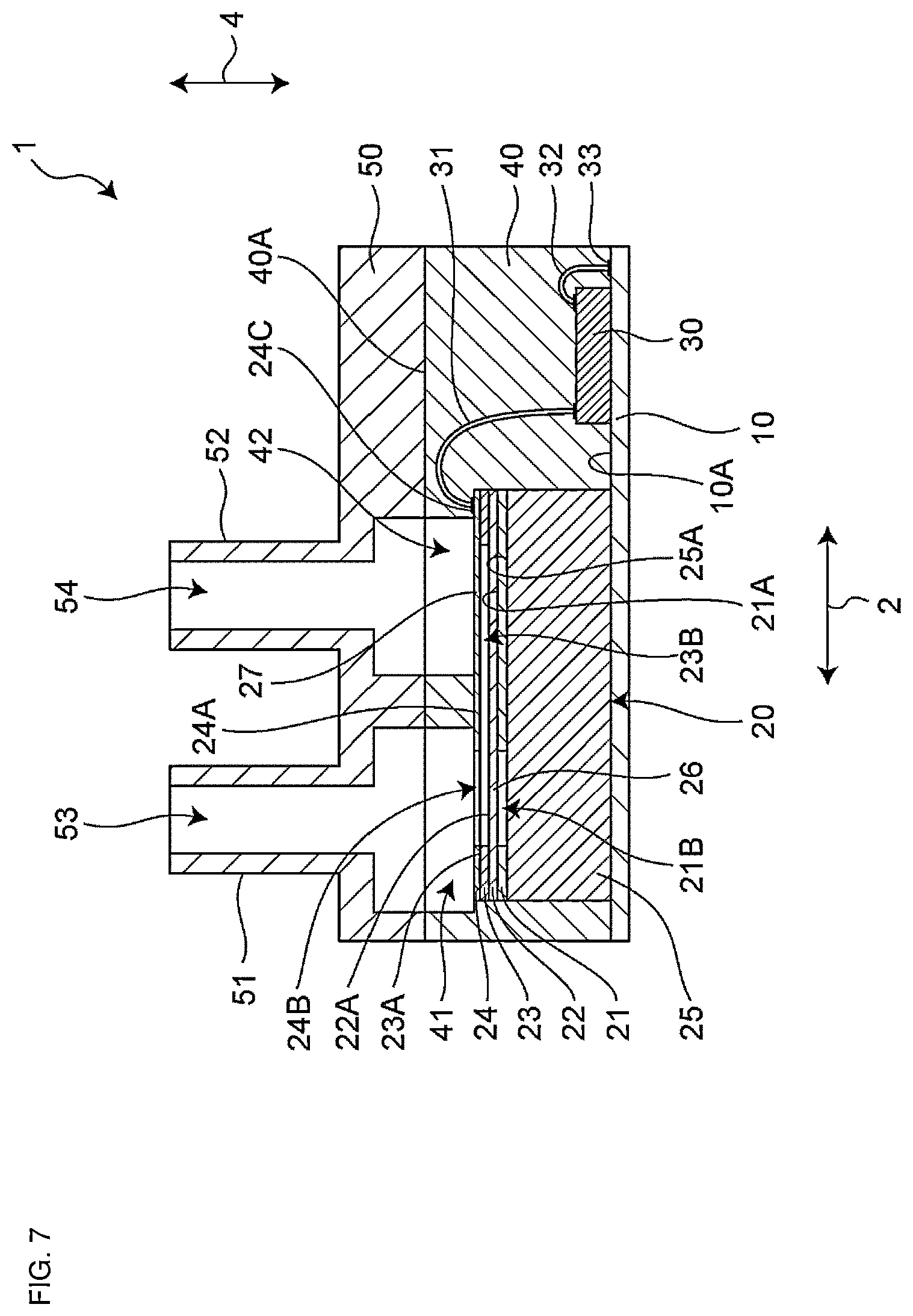 Patent US12339191 Figure 5 – Pressure sensor chip, pressure sensor, and manufacturing method thereof