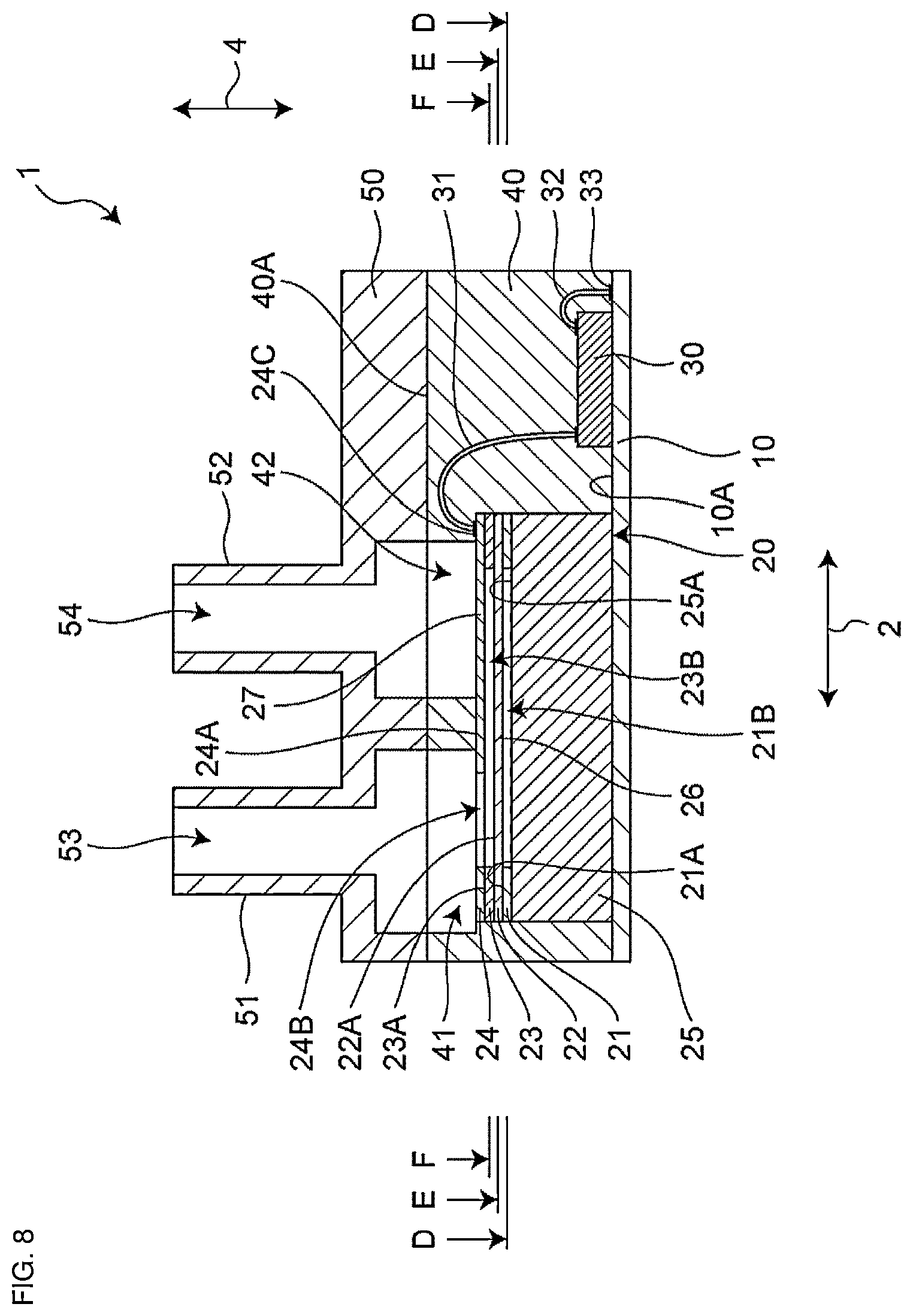 Patent US12339191 Figure 6 – Pressure sensor chip, pressure sensor, and manufacturing method thereof
