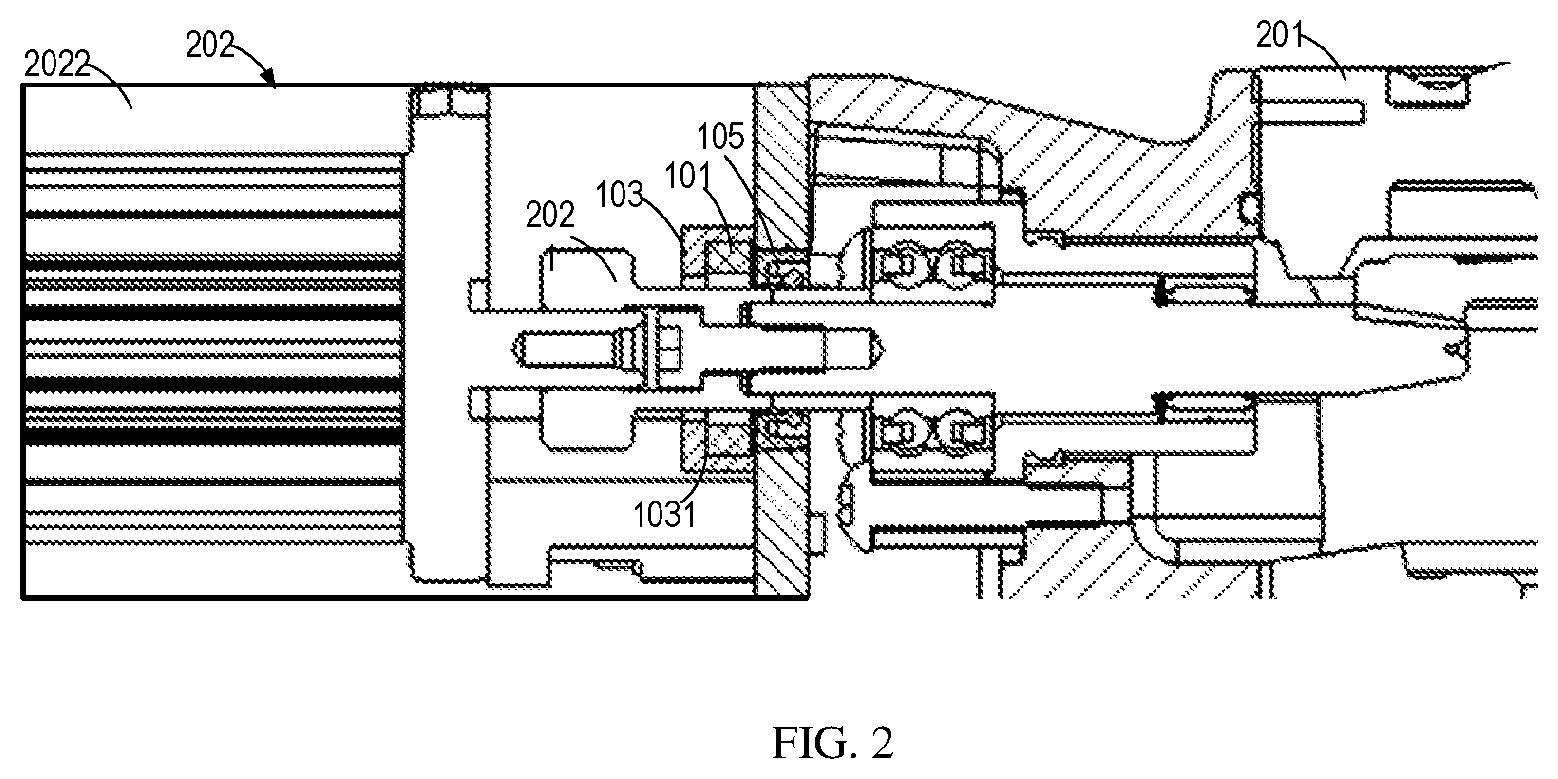 Patent US12339196 Figure 2 – Apparatus for determining oil leakage and robot using the apparatus