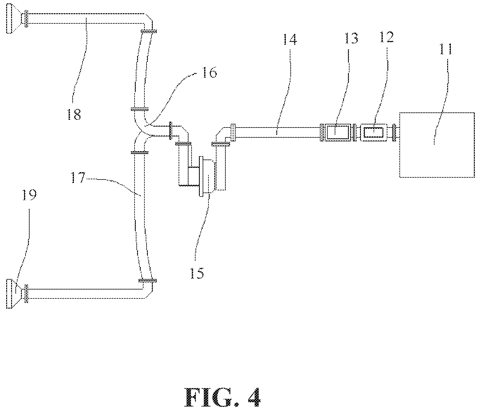 Patent US12339199 Figure 4 – TBM tunneling test bench for microwave-assisted rotary rock breaking