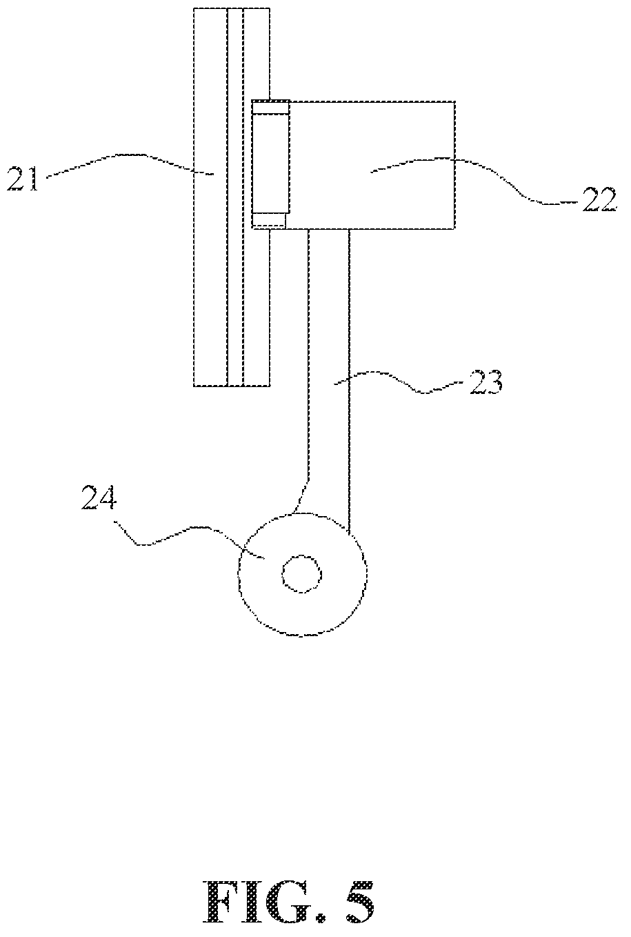 Patent US12339199 Figure 5 – TBM tunneling test bench for microwave-assisted rotary rock breaking