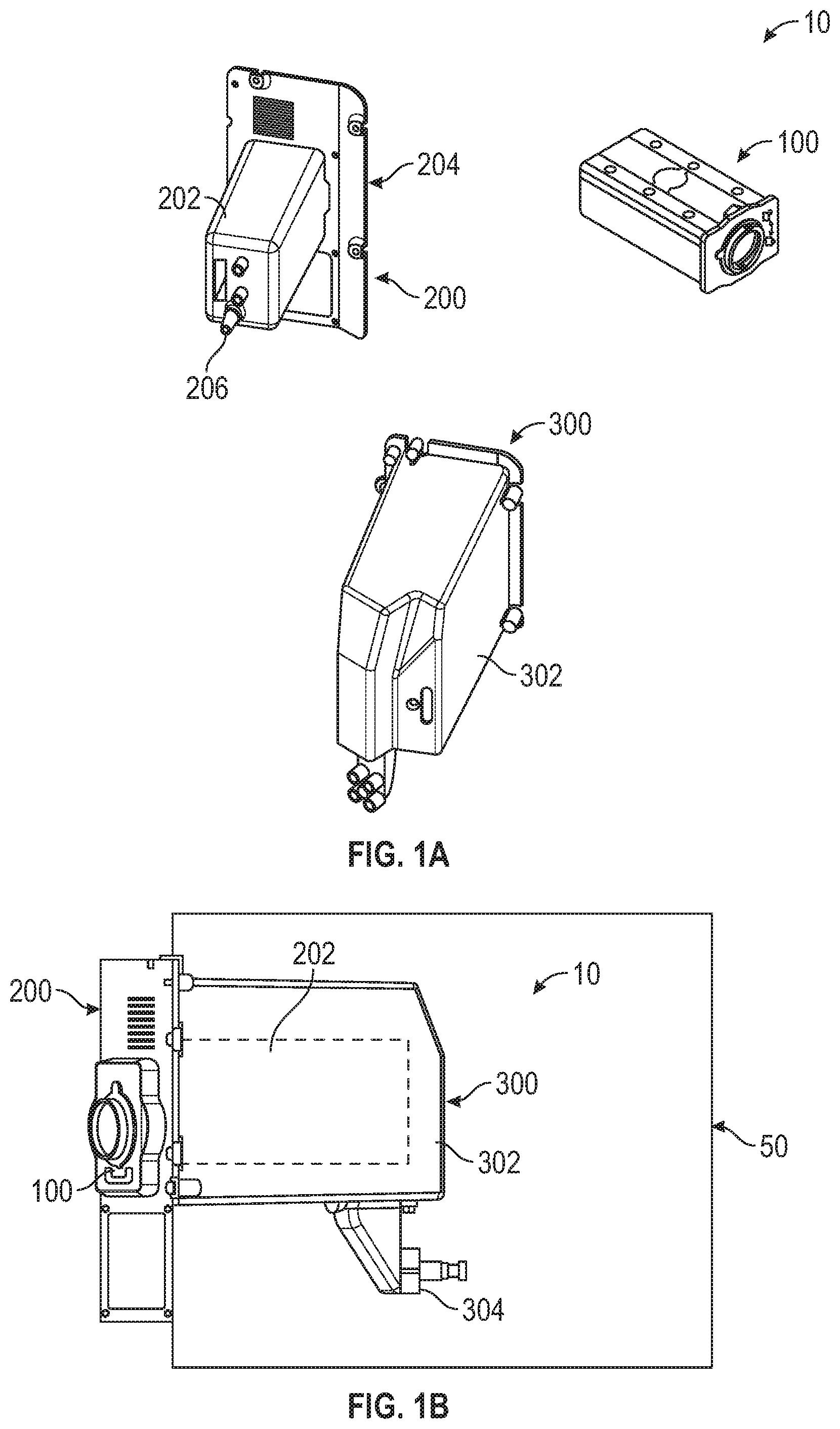 Patent US12339201 Figure 1 – Gas sensor module