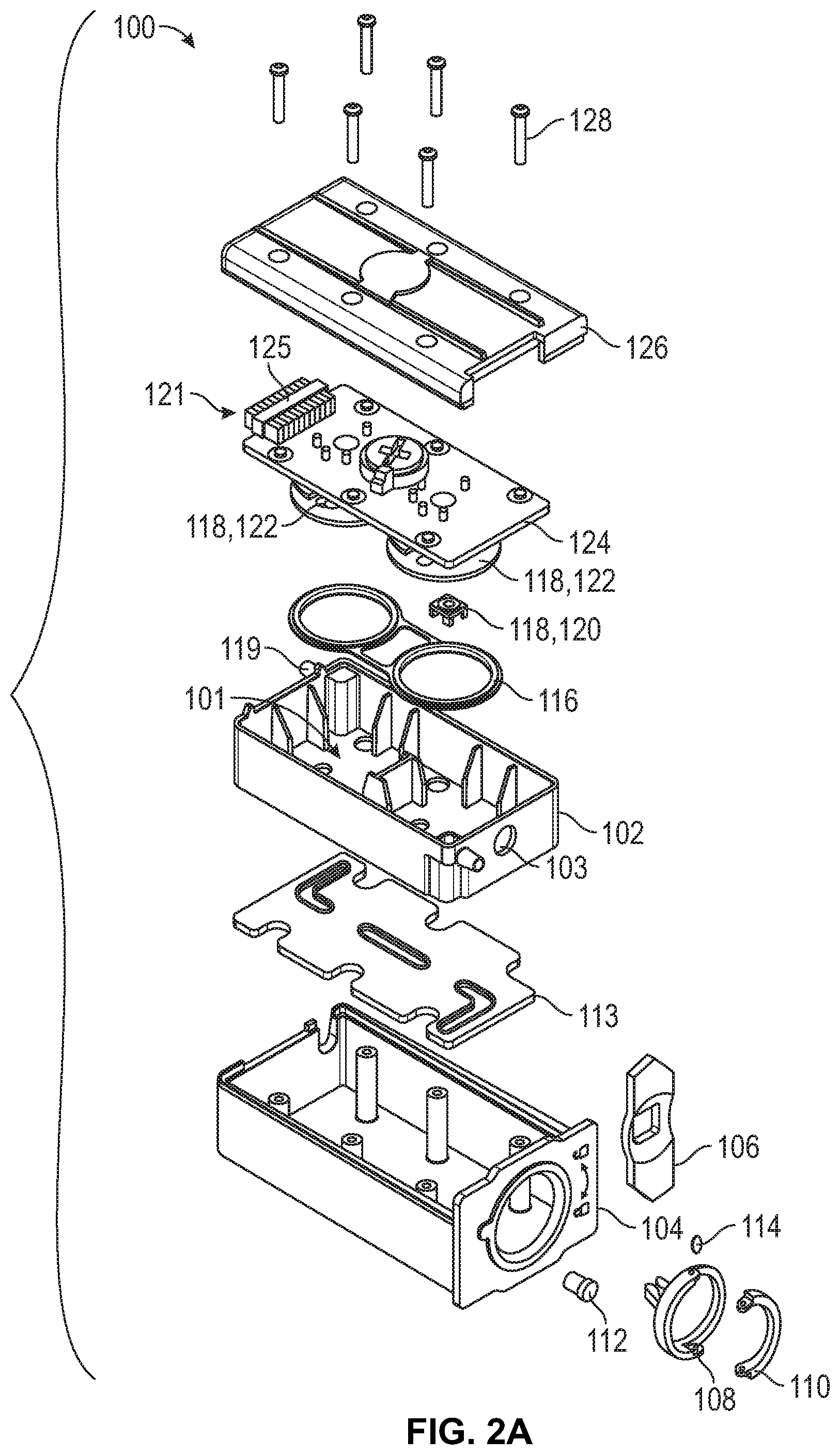 Patent US12339201 Figure 2 – Gas sensor module