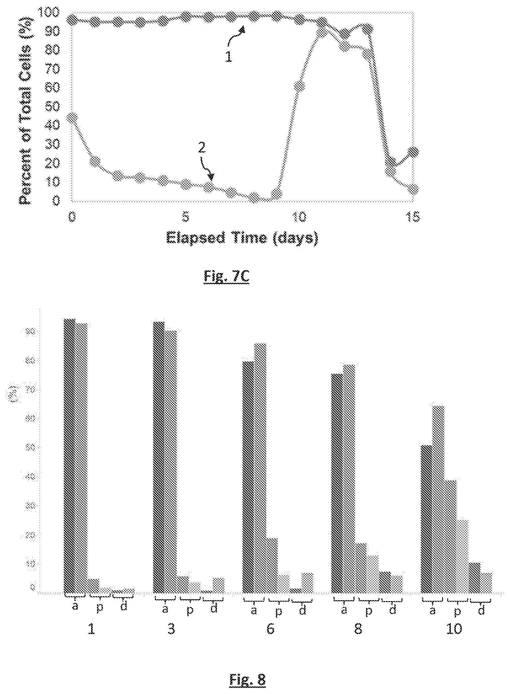 Patent US12339215 Figure 8 – Method for determining the viability of cells