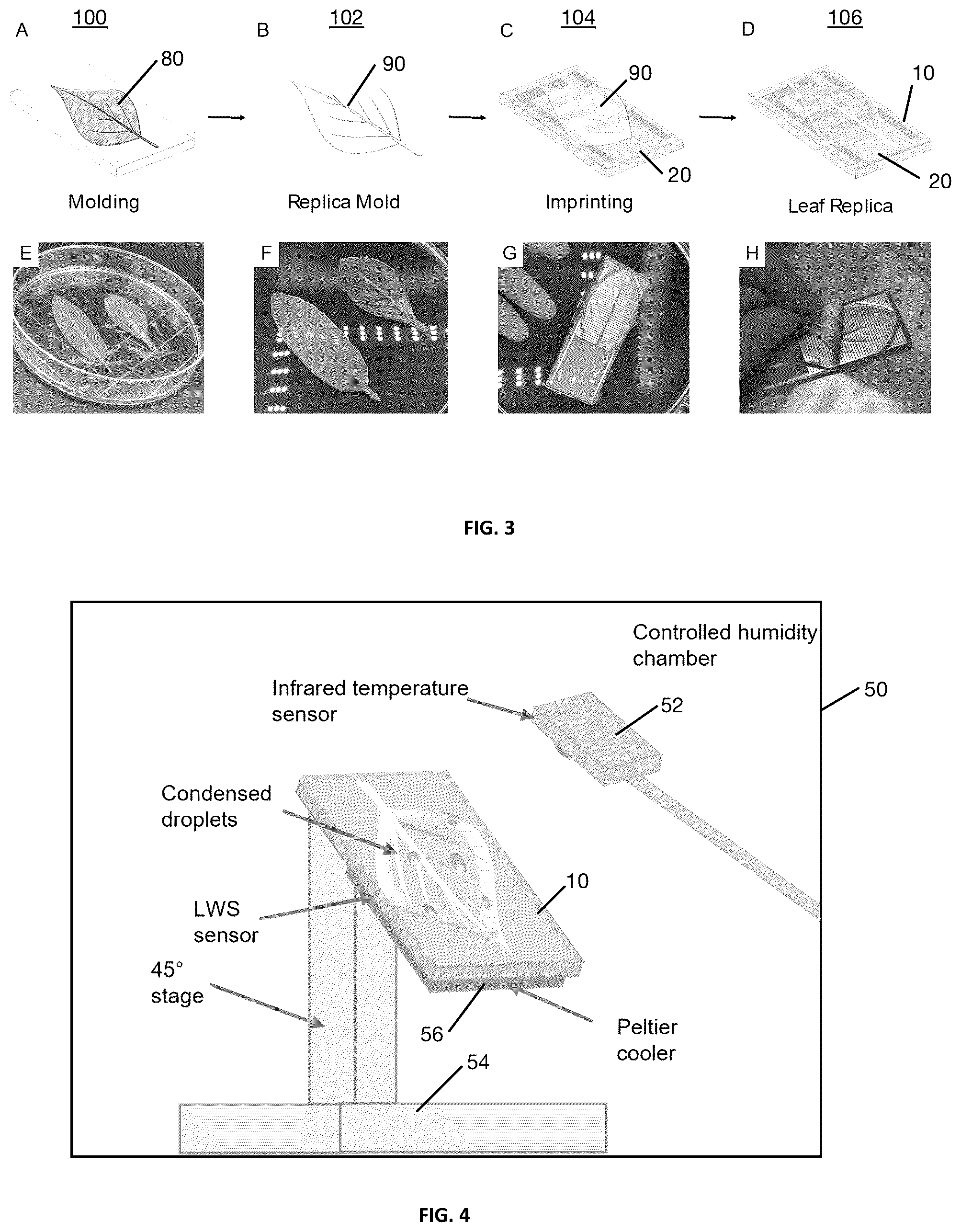 Patent US12339246 Figure 2 – Biomimetic leaf wetness sensor and method of manufacture of the same