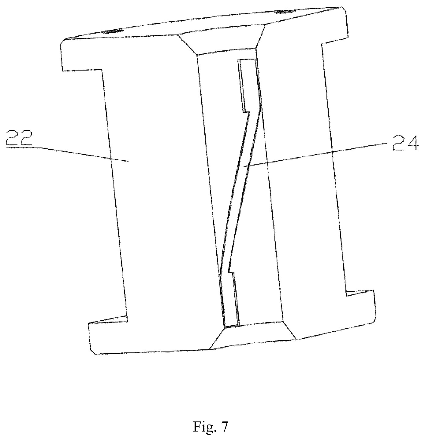 Patent US12339250 Figure 7 – Magnetic flux leakage and electromagnetic acoustic transducer joint testing device and method for drill pipe at wellhead