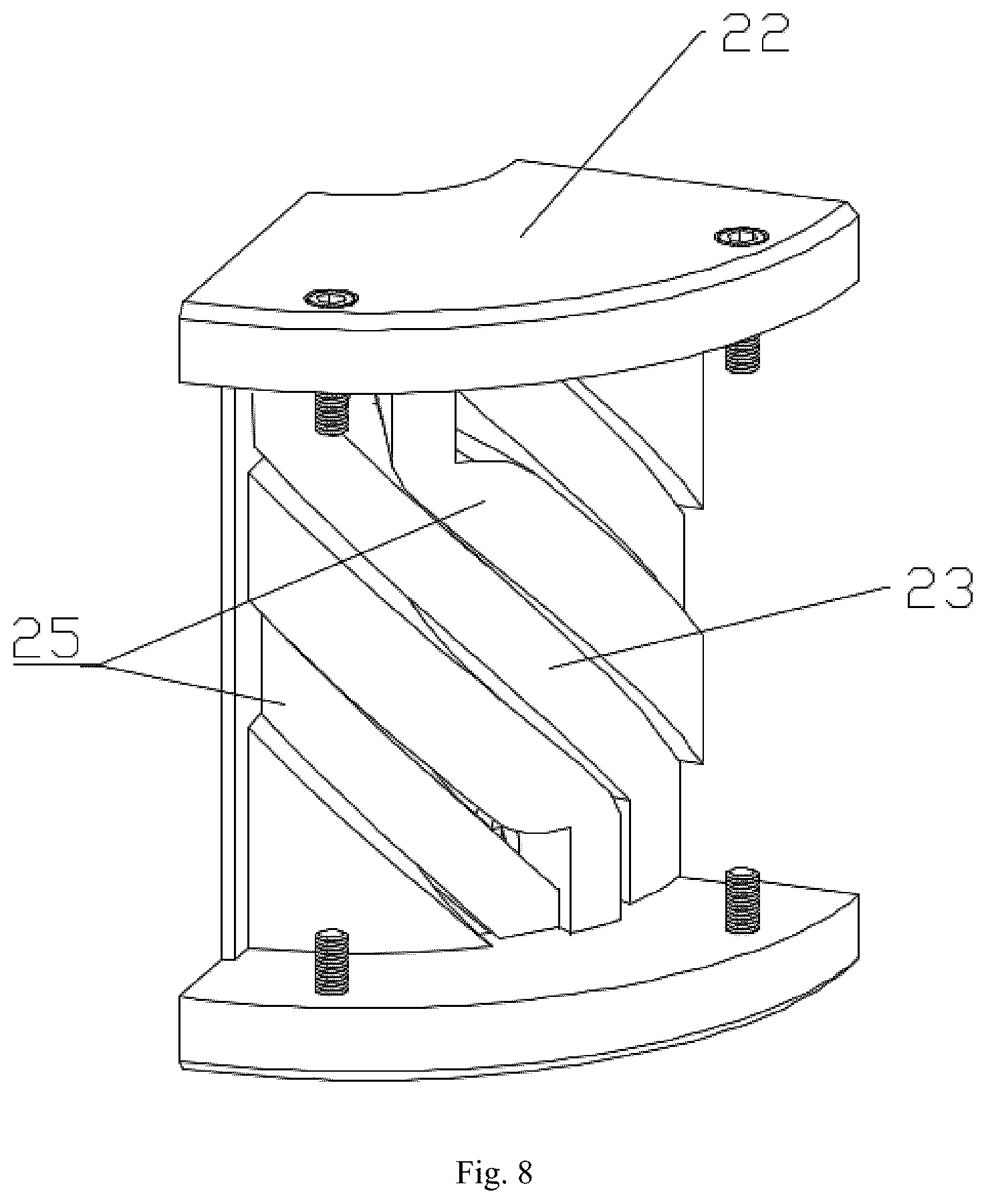 Patent US12339250 Figure 8 – Magnetic flux leakage and electromagnetic acoustic transducer joint testing device and method for drill pipe at wellhead