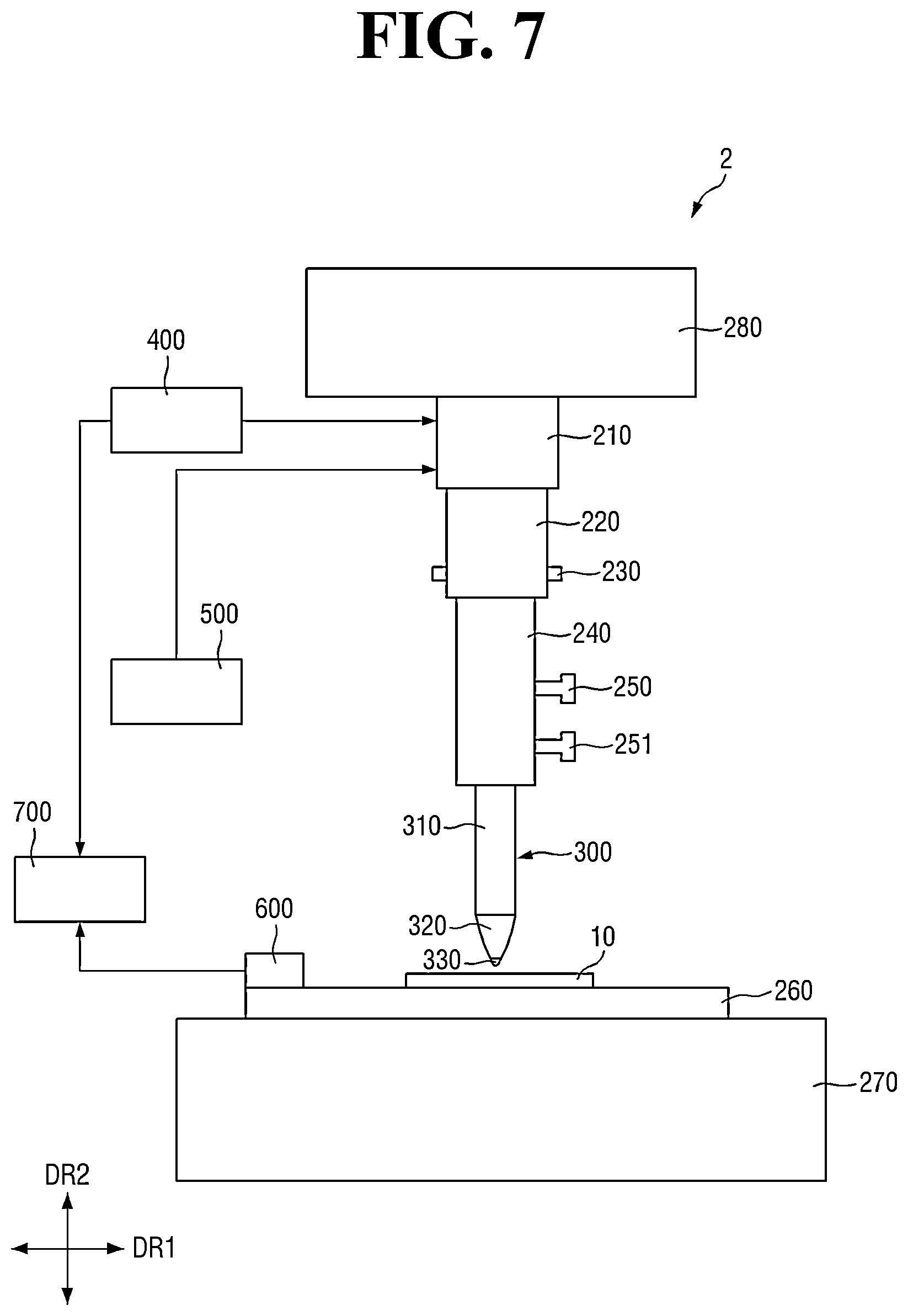 Patent US12339256 Figure 7 – Glass strength evaluation apparatus and method