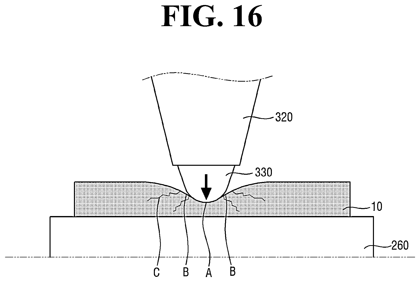 Patent US12339256 Figure 16 – Glass strength evaluation apparatus and method