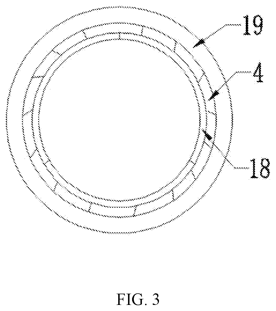 Patent US12339257 Figure 2 – Device for low stress triaxial testing