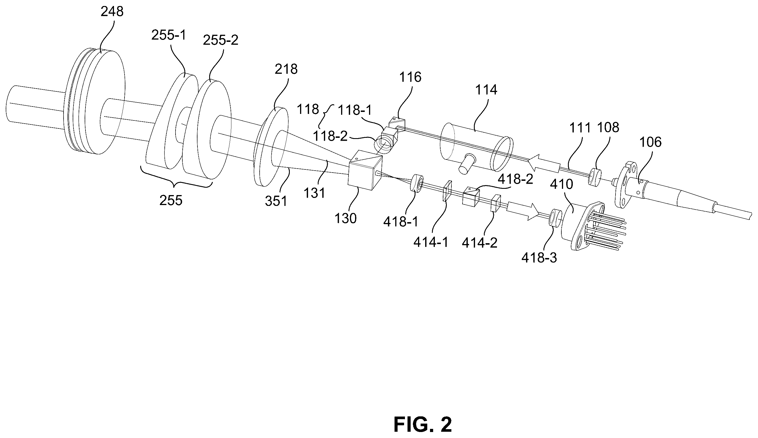 Patent US12339264 Figure 2 – Calibration for tuneable diode lidar gas detection
