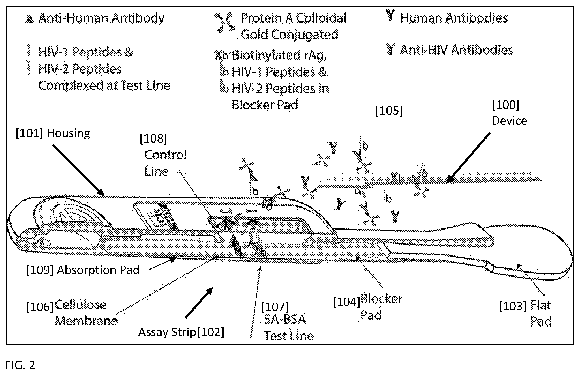 Patent US12339284 Figure 2 – Assay methods for improved analyte detection