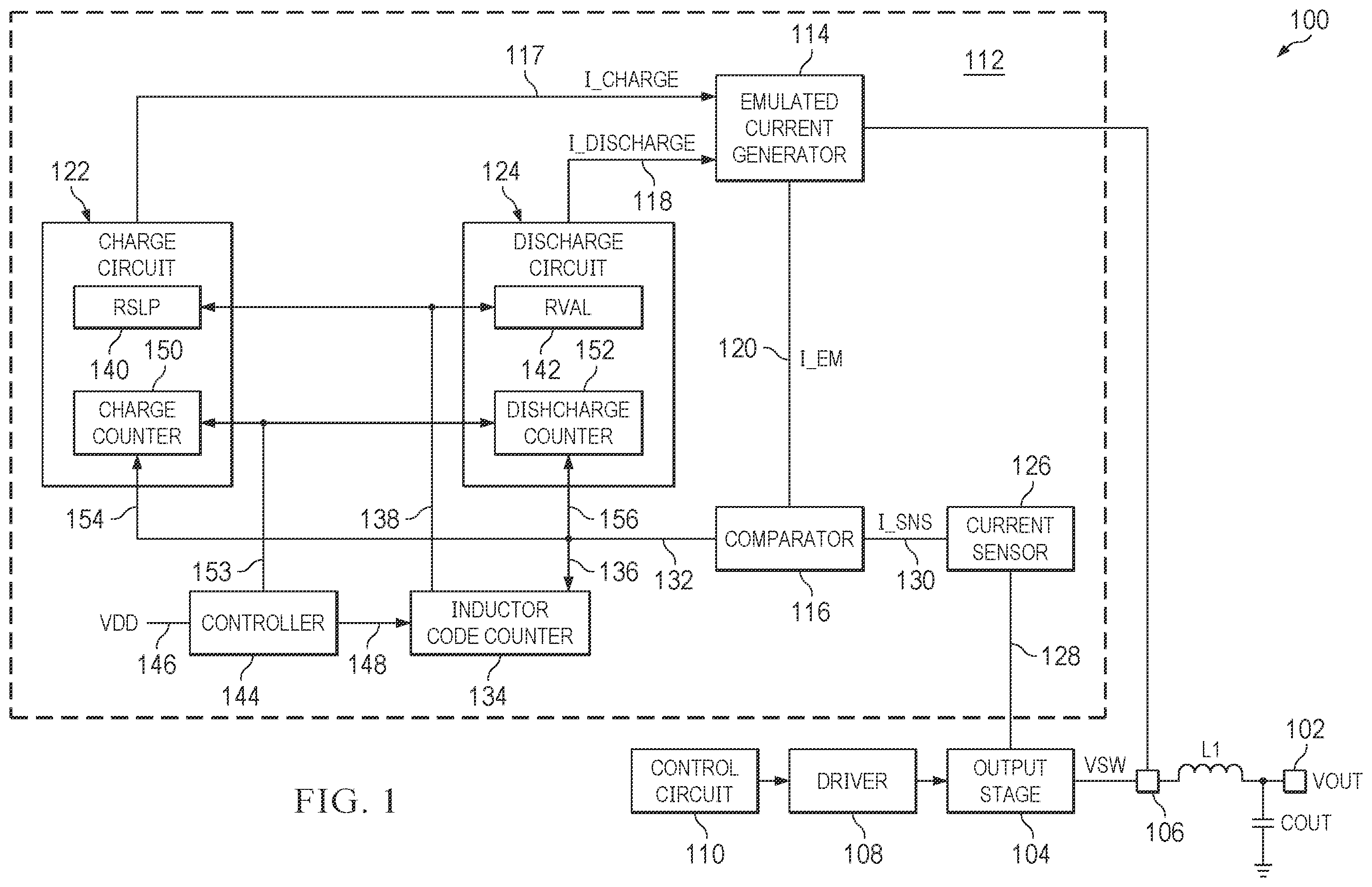 Patent US12339303 Figure 1 – Inductance detection for power converters