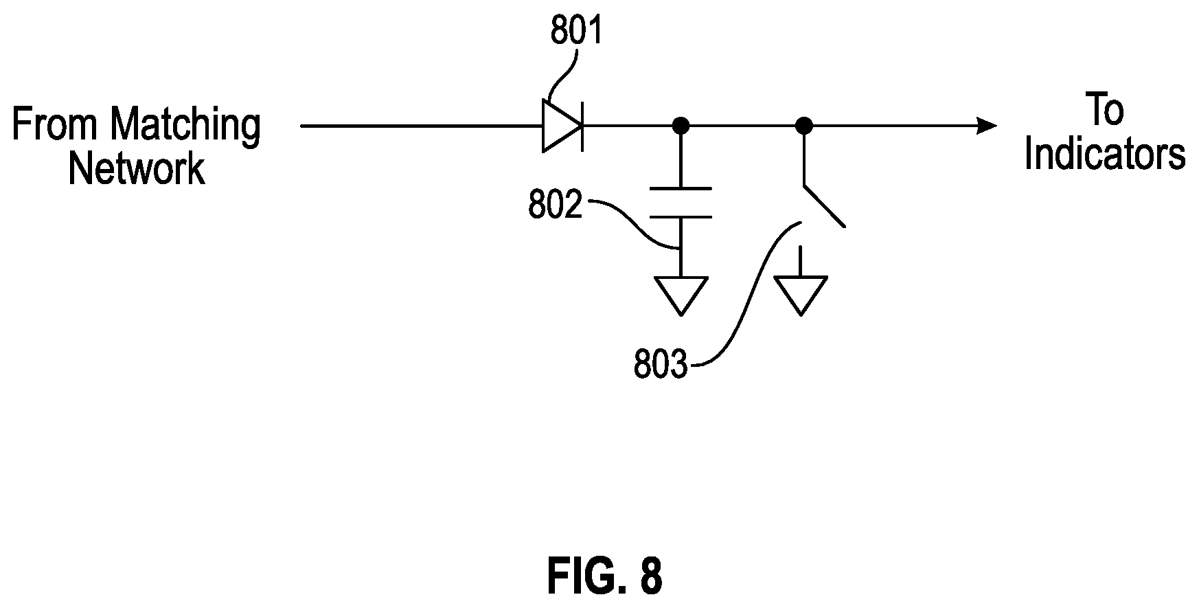 Patent US12339304 Figure 8 – Device for the detection of harmful electromagnetic fields