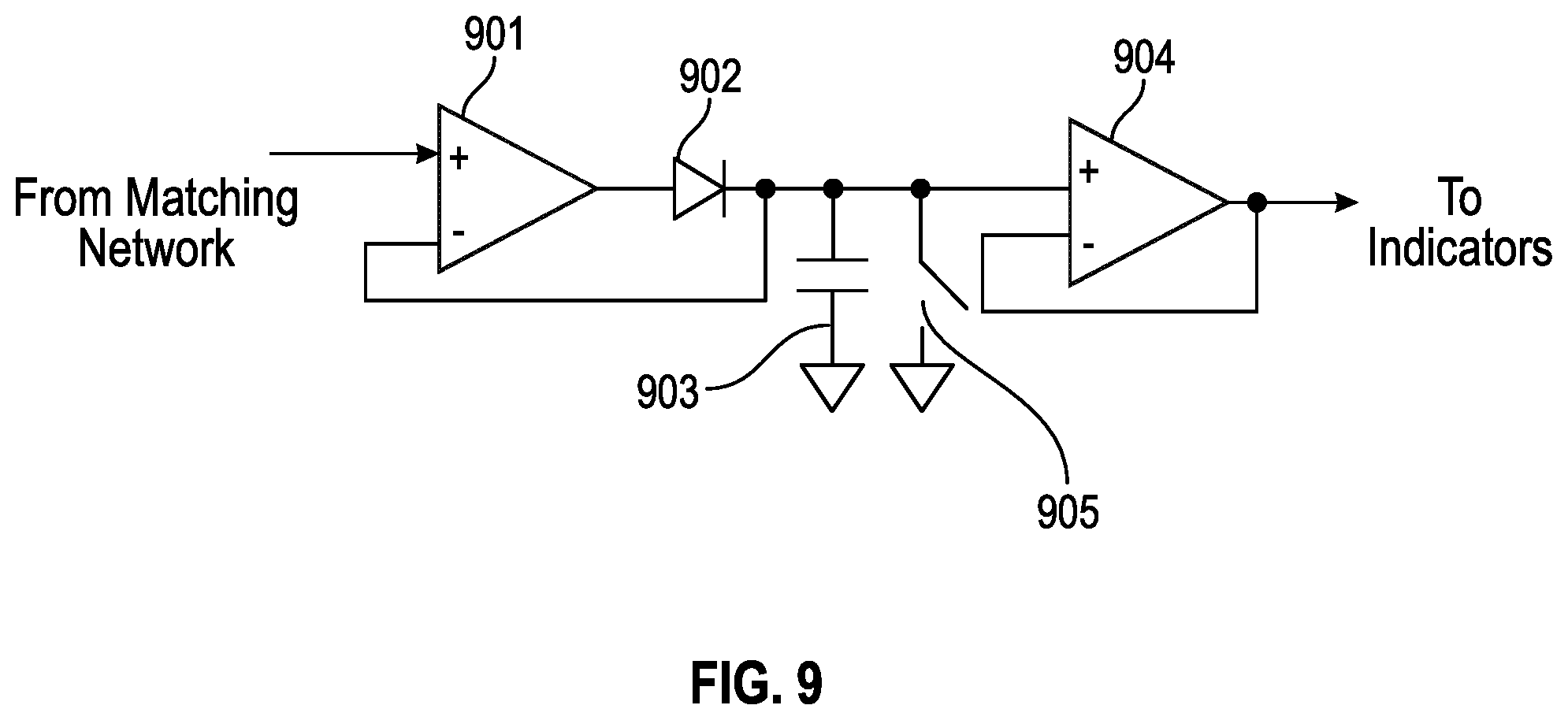 Patent US12339304 Figure 9 – Device for the detection of harmful electromagnetic fields