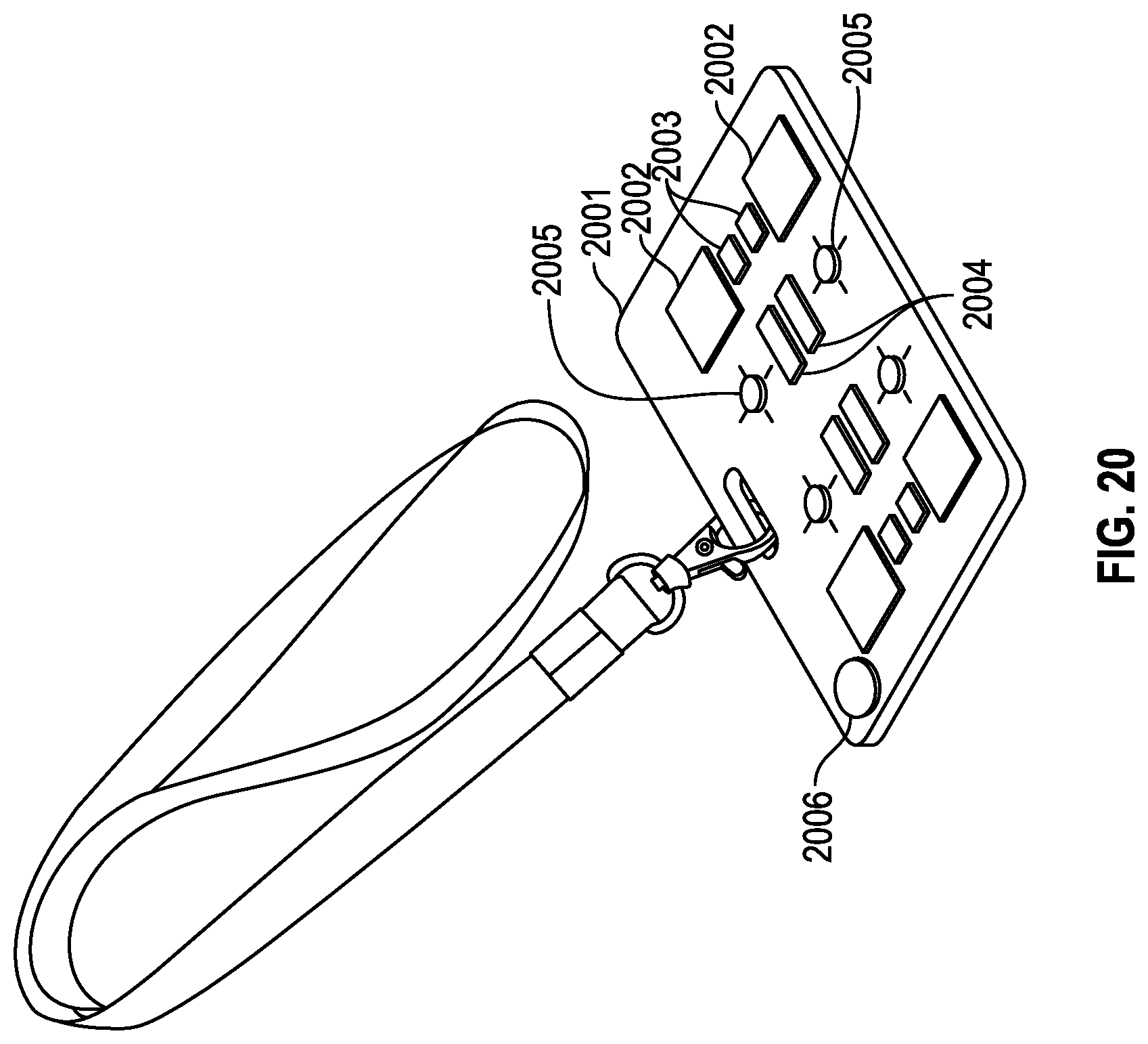 Patent US12339304 Figure 20 – Device for the detection of harmful electromagnetic fields