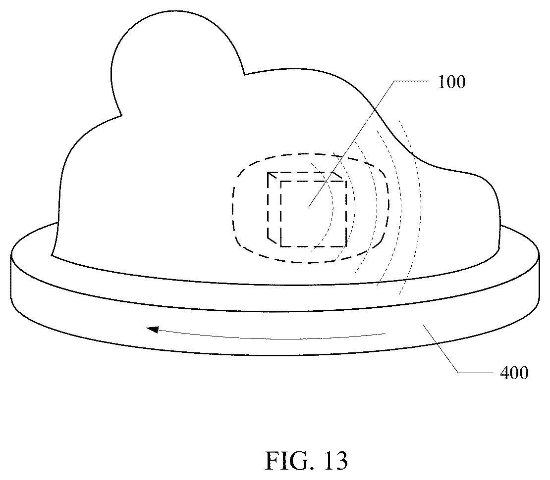 Patent US12339352 Figure 8 – Electromagnetic imaging device for active microwave and millimeter wave security inspection apparatus