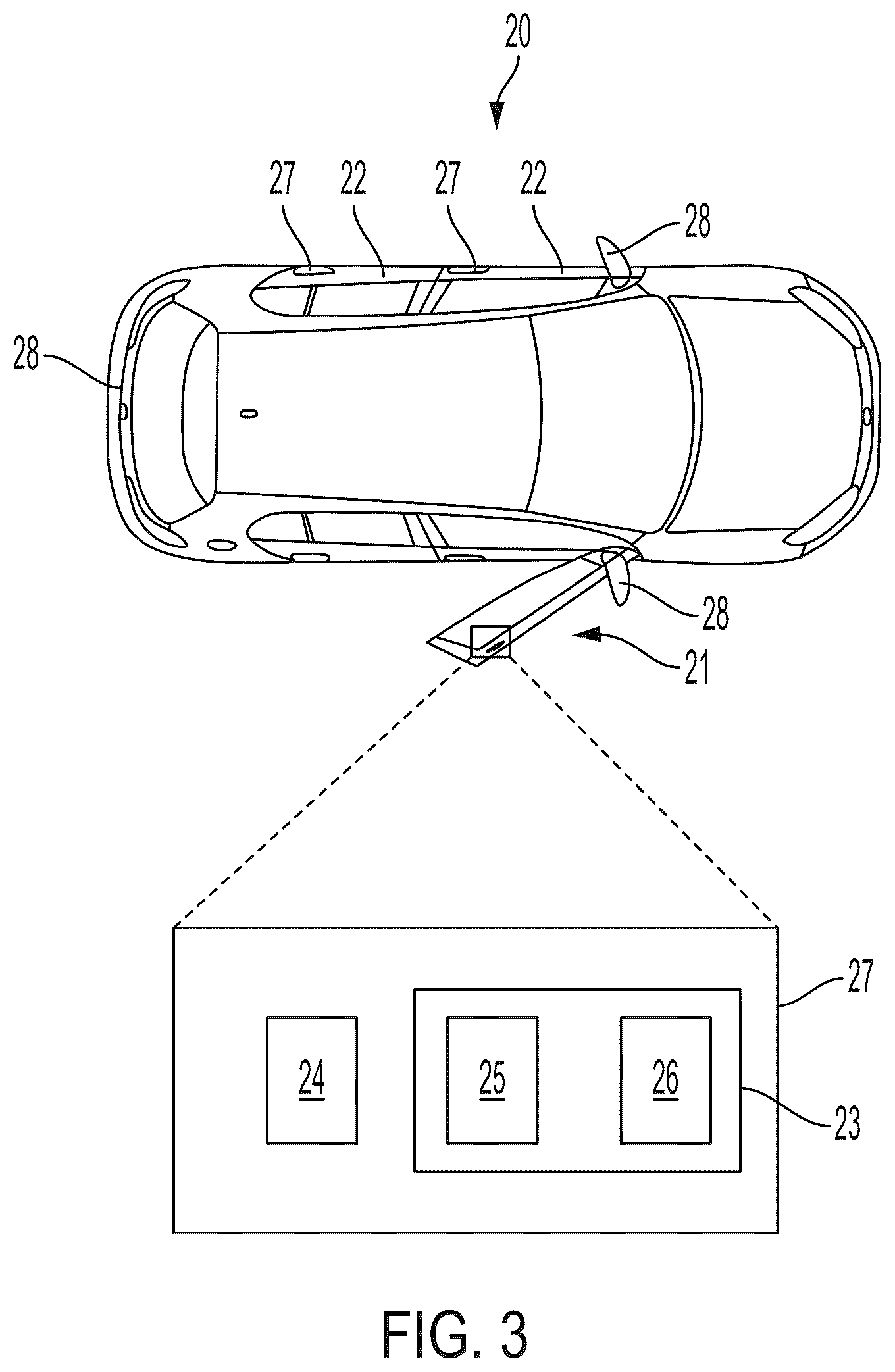 Patent US12339354 Figure 3 – Method for identifying and classifying objects, and motor vehicle