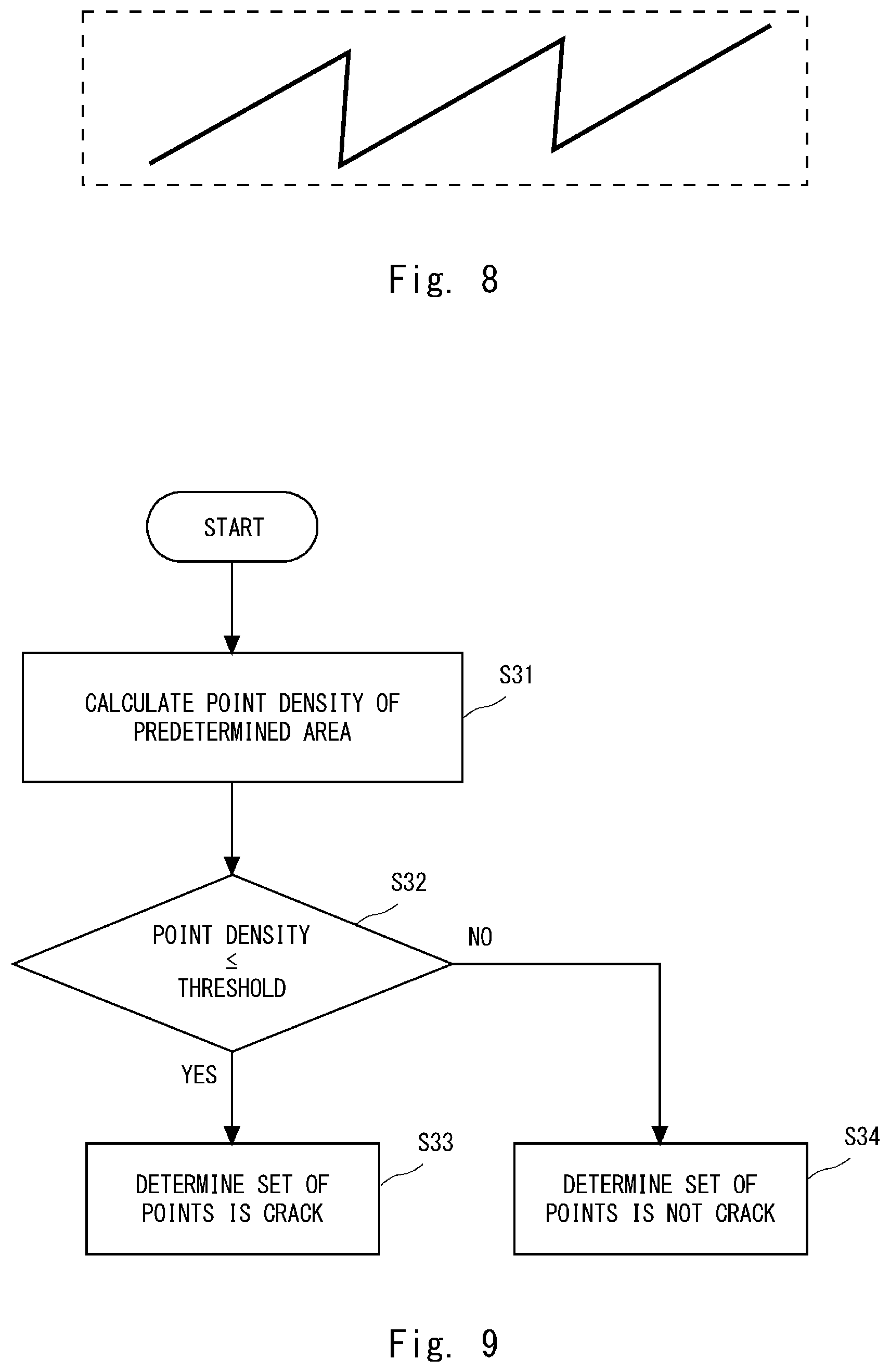 Patent US12339367 Figure 7 – Detection device, determination method, and non-transitory computer-readable medium