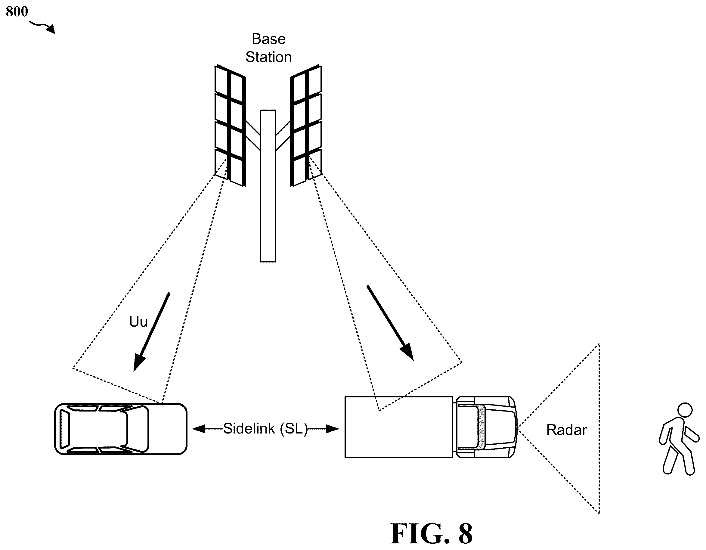Patent US12339387 Figure 8 – GI-FMCW radar reference signal design for joint communication-radar