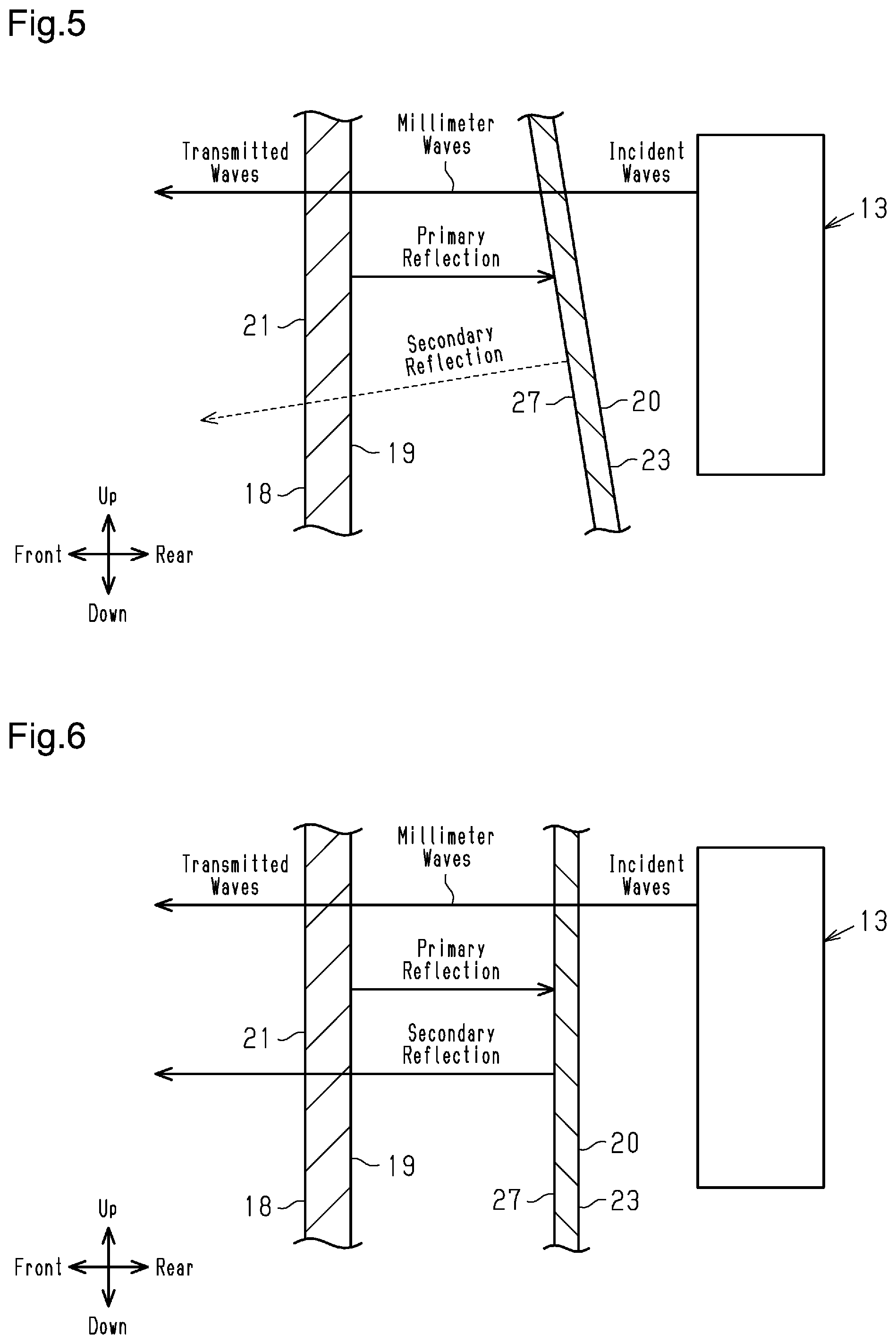 Patent US12339388 Figure 4 – Vehicle exterior component and electromagnetic wave radar system