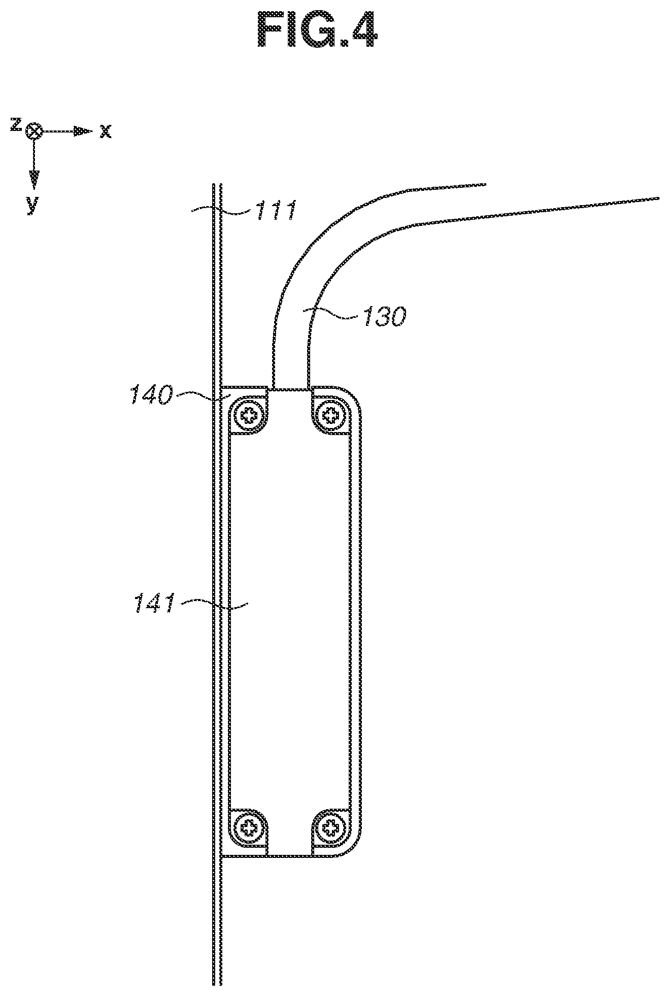 Patent US12339406 Figure 4 – Radiation imaging apparatus and cable holder