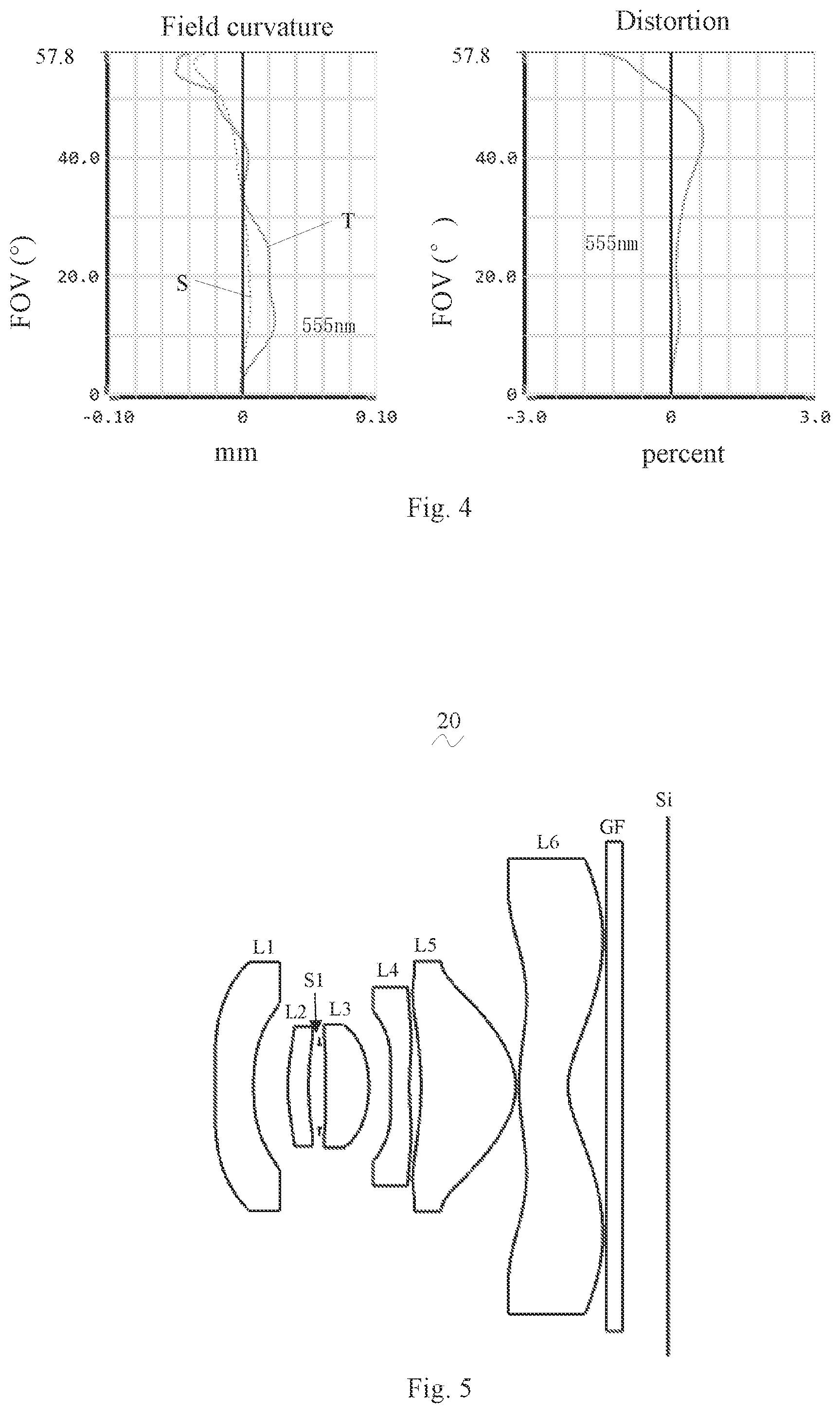 Patent US12339422 Figure 3 – Camera optical lens