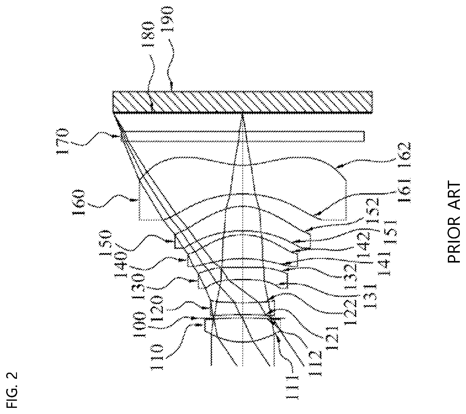 Patent US12339423 Figure 2 – Small lens system for developing close tolerance