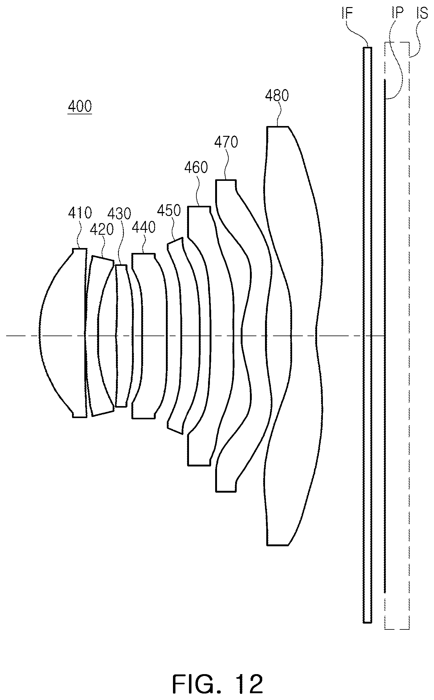 Patent US12339424 Figure 11 – Imaging lens system and camera module