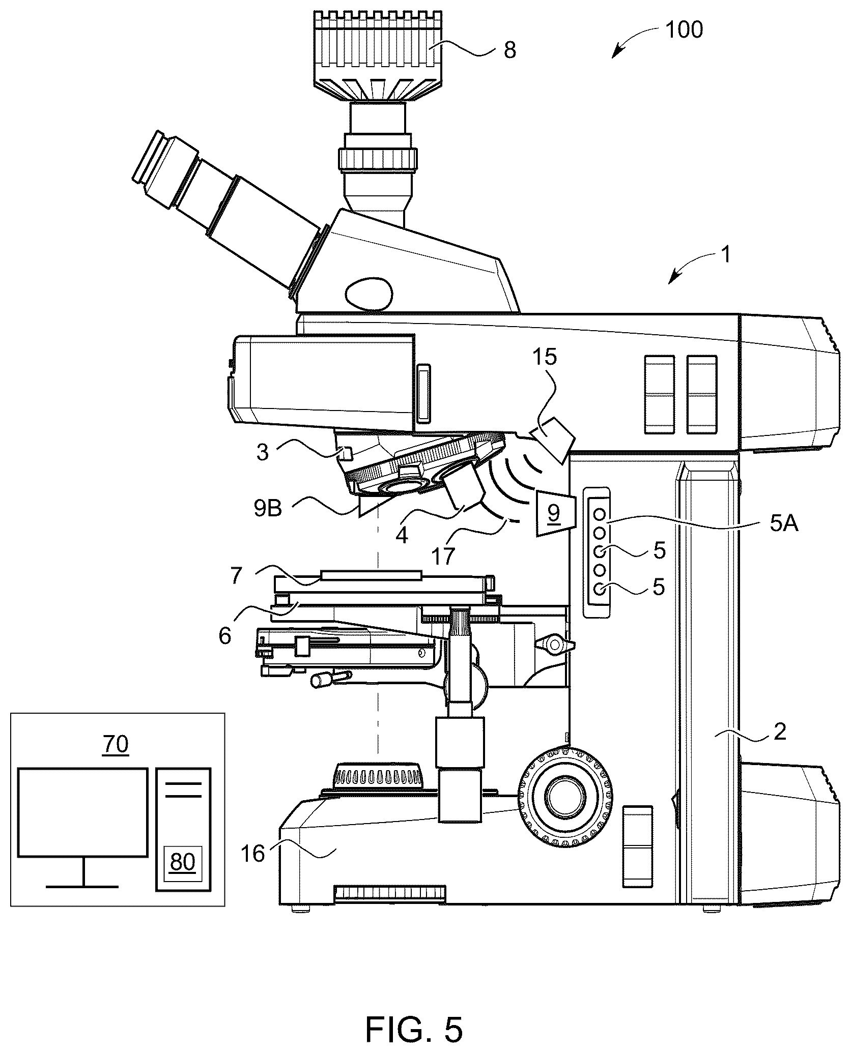 Patent US12339435 Figure 5 – Microscopy system and method for monitoring microscope activity