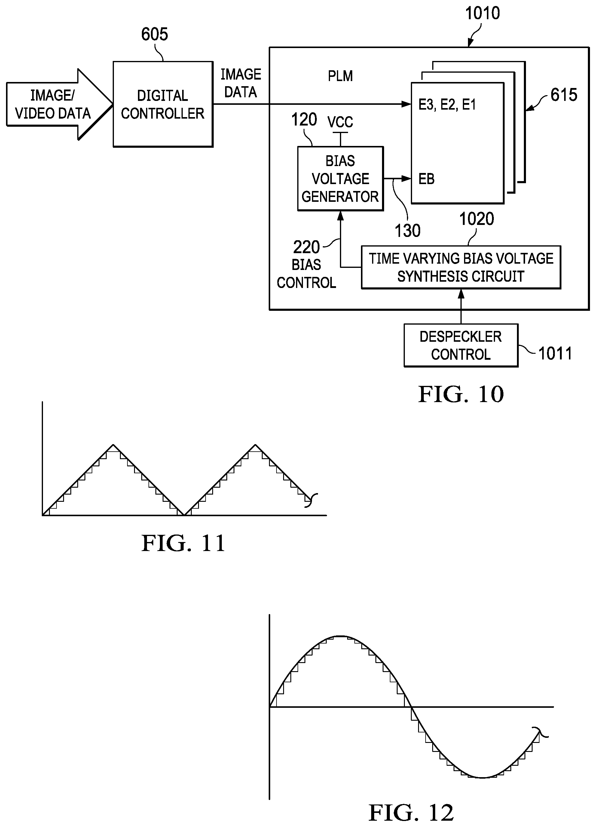 Patent US12339437 Figure 6 – Bias voltage adjustment for a phase light modulator