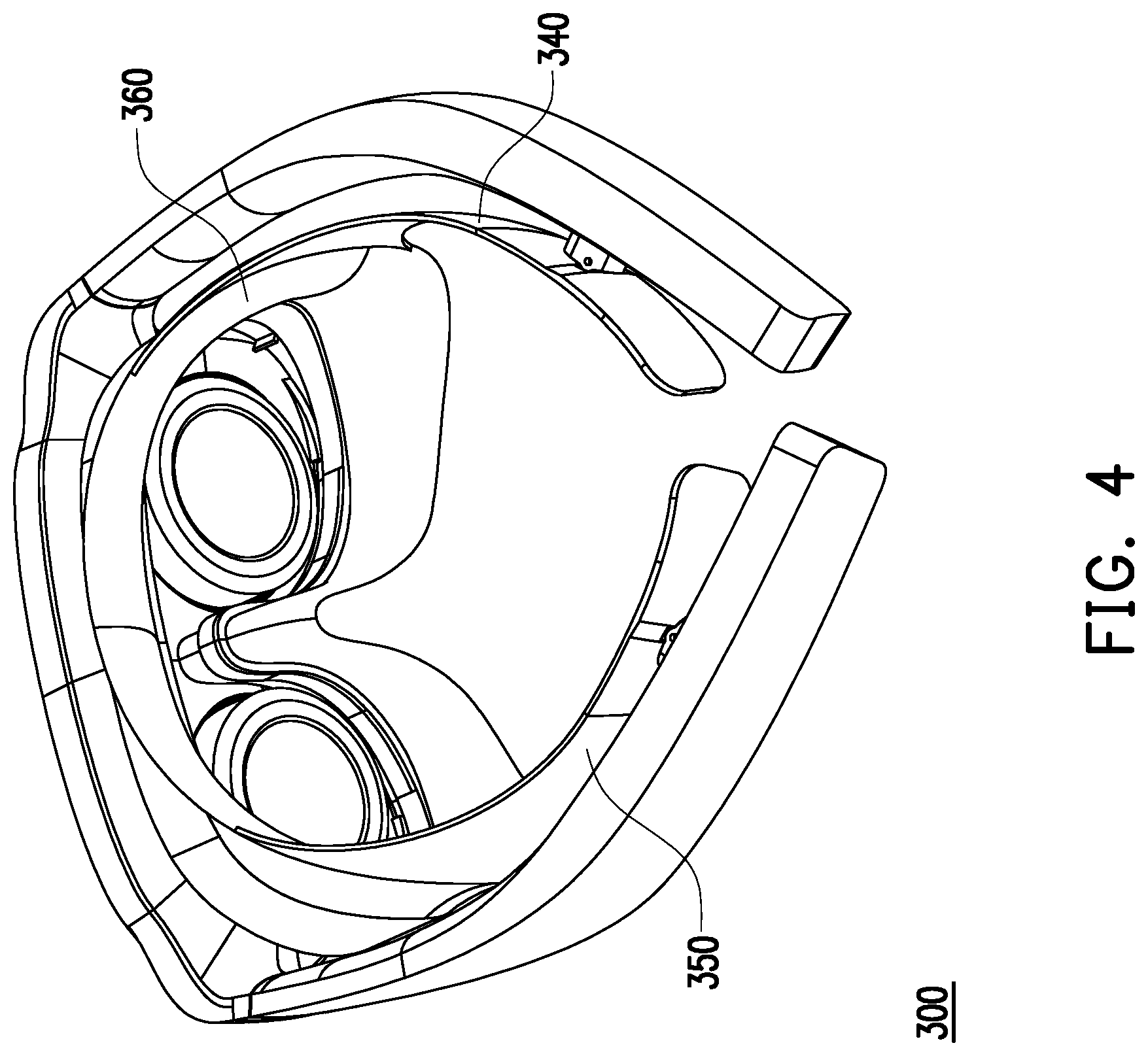 Patent US12339449 Figure 4 – Head mounted device