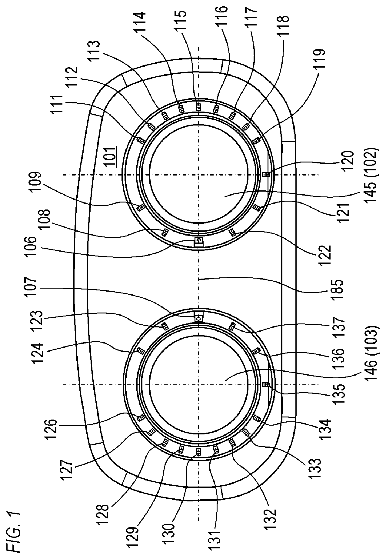 Patent US12339457 Figure 1 – Line-of-sight detection device and head mounted display device