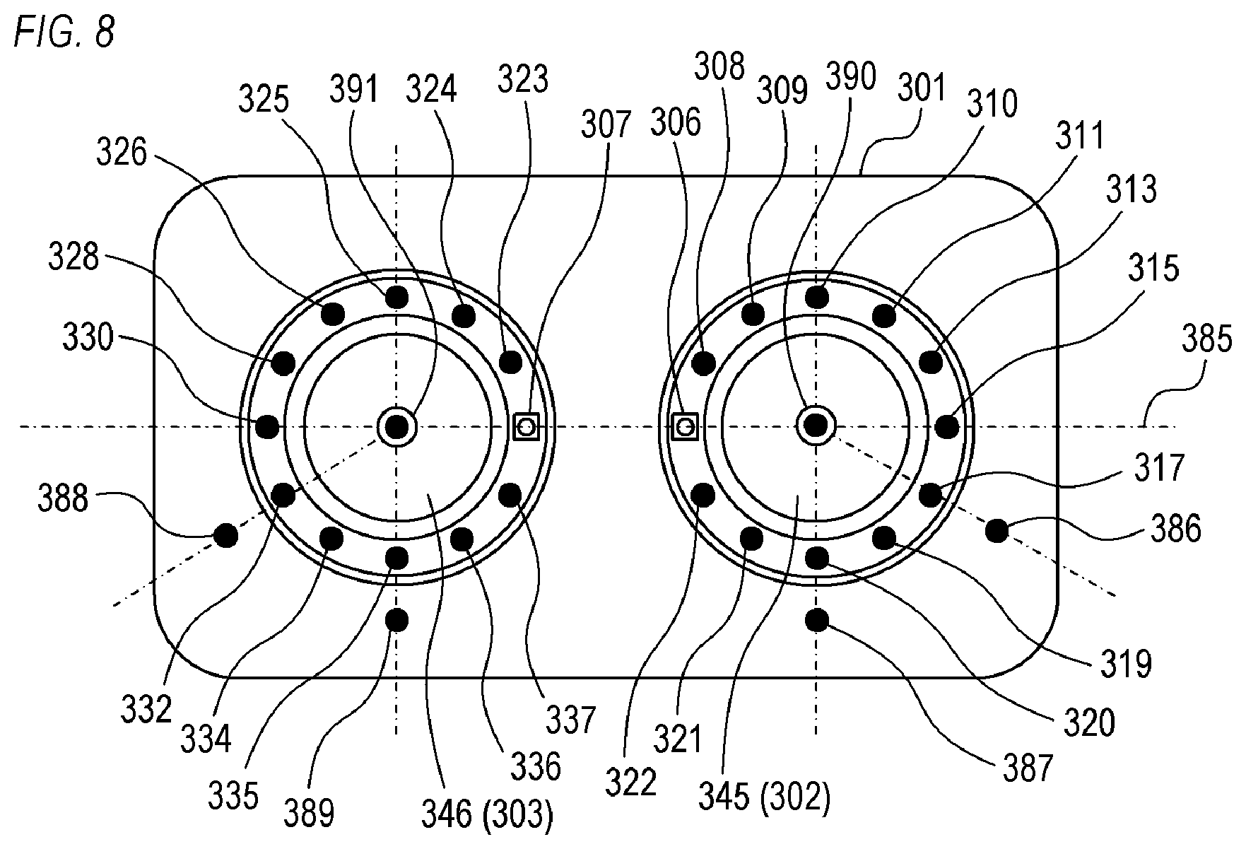 Patent US12339457 Figure 8 – Line-of-sight detection device and head mounted display device