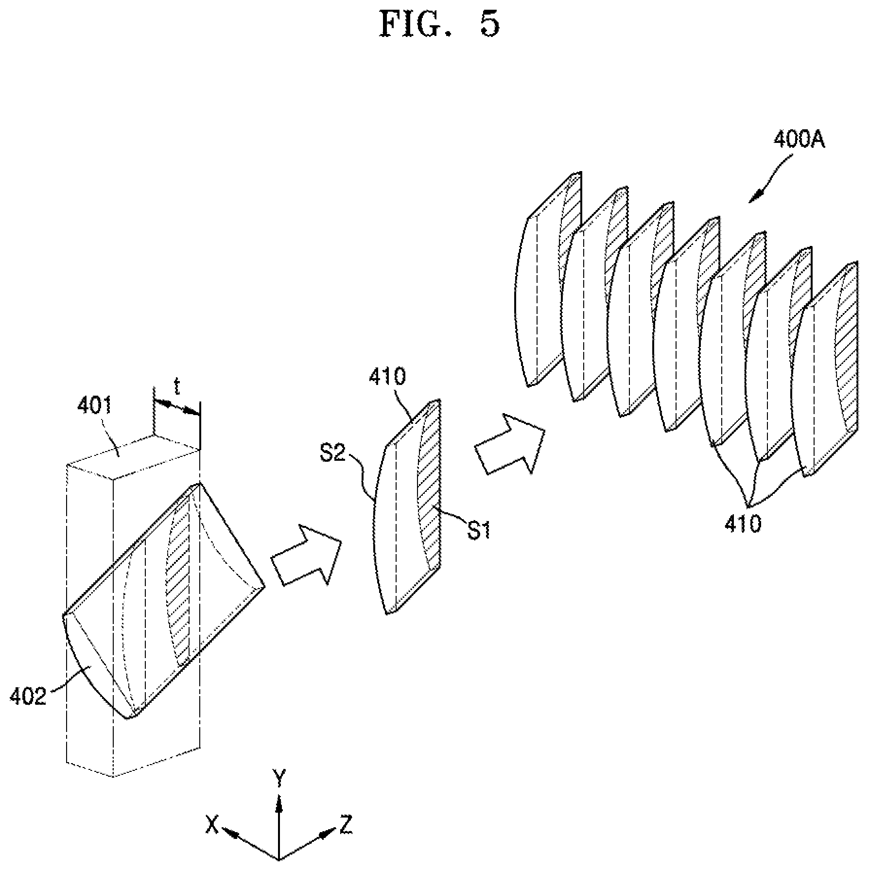 Patent US12339464 Figure 3 – Apparatus for forming line beam