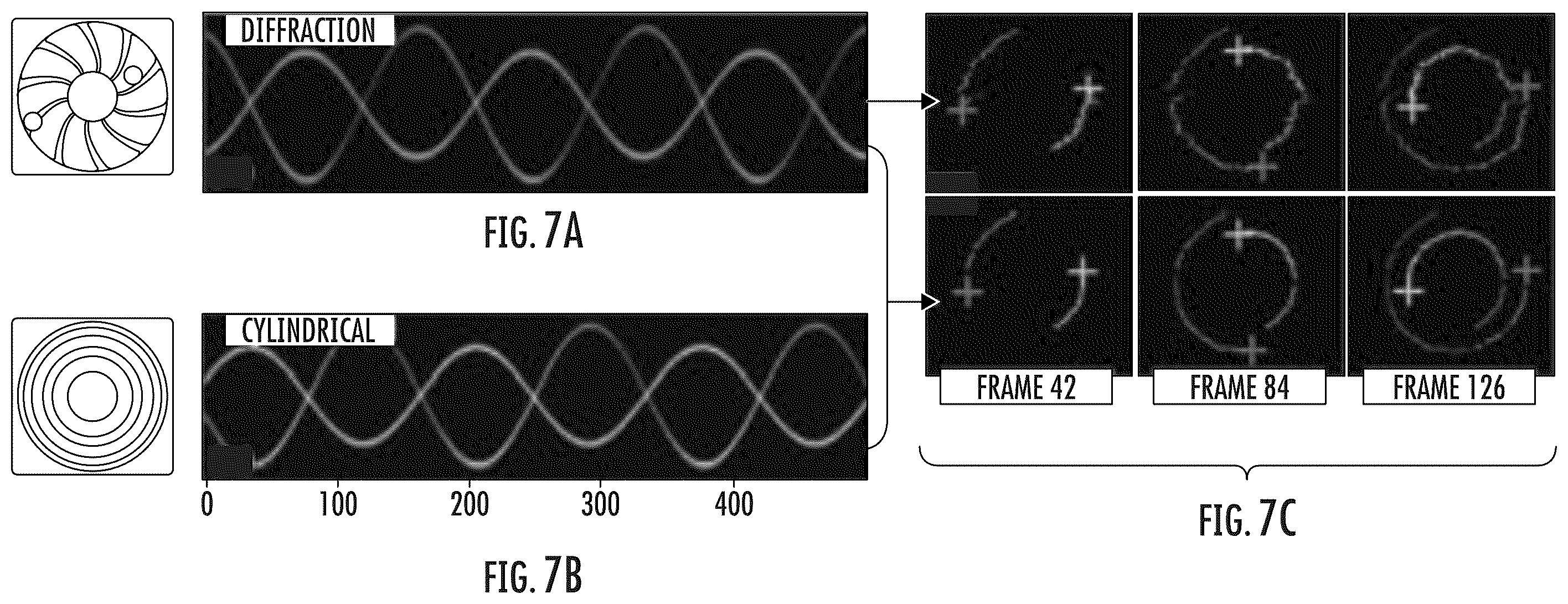 Patent US12339465 Figure 7 – Systems and methods for diffraction line imaging