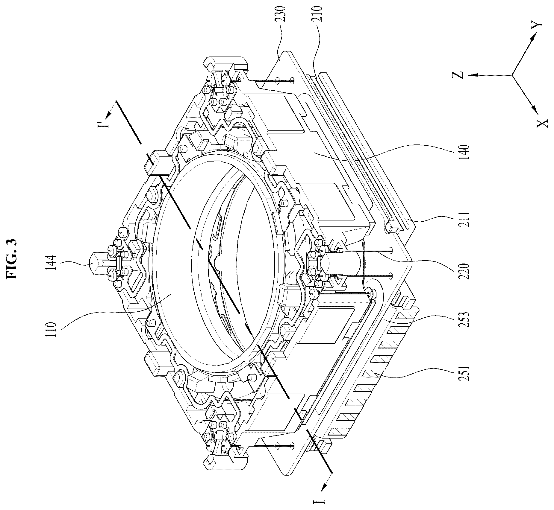 Patent US12339466 Figure 3 – Lens moving apparatus, camera module and optical appliance including the same