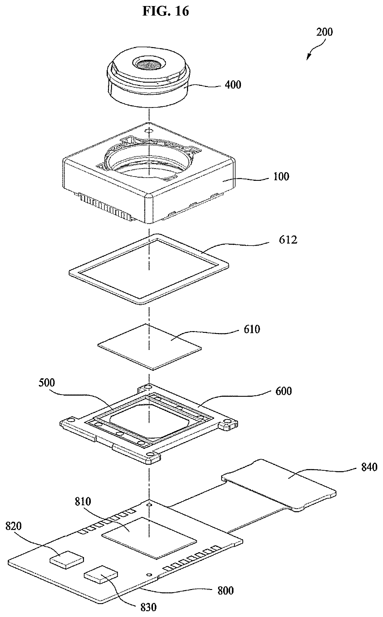 Patent US12339466 Figure 16 – Lens moving apparatus, camera module and optical appliance including the same