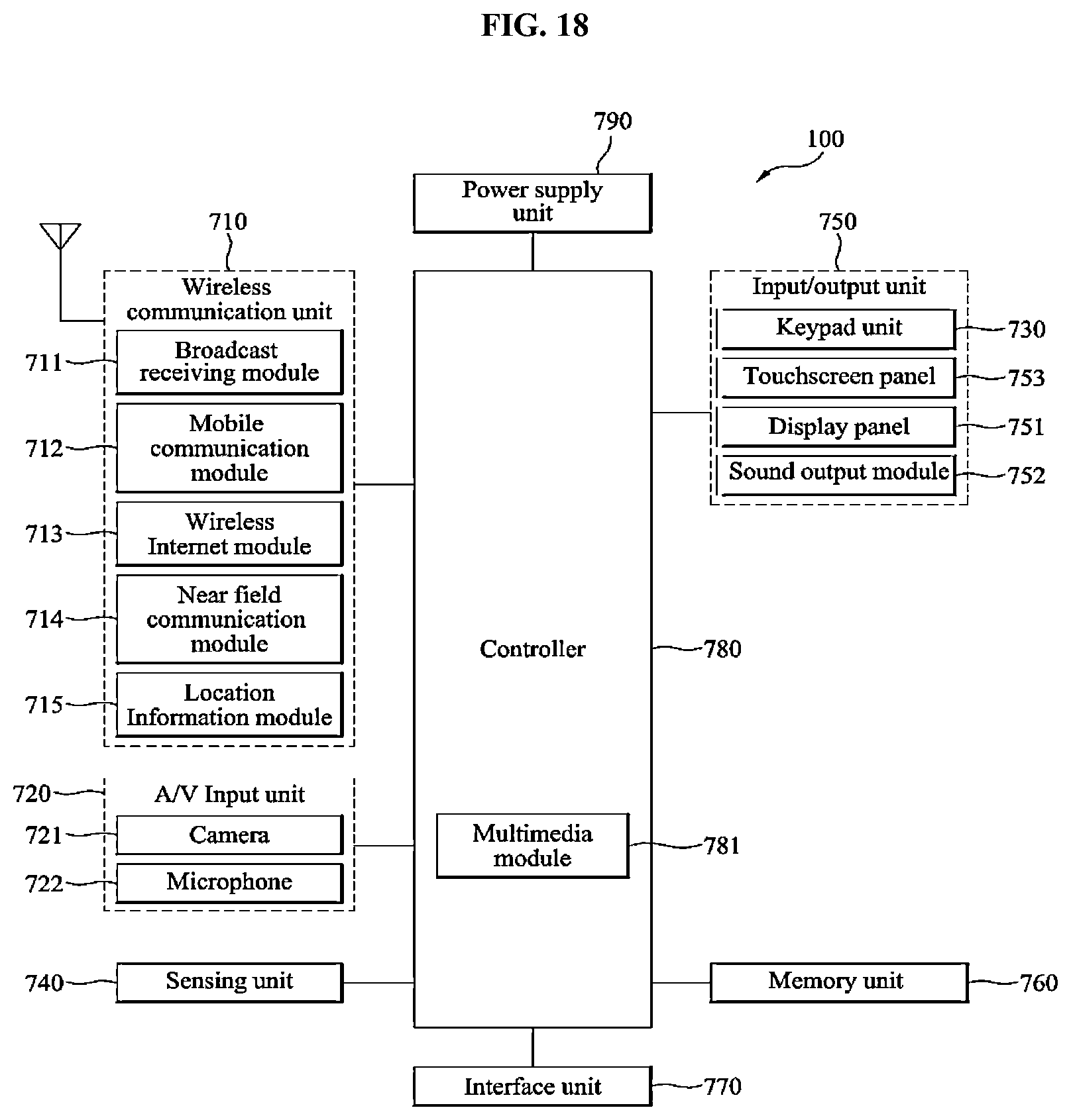 Patent US12339466 Figure 18 – Lens moving apparatus, camera module and optical appliance including the same