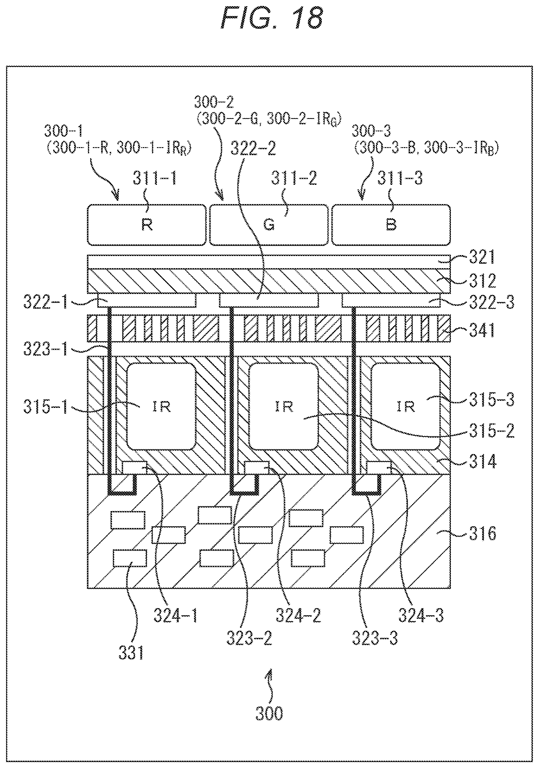 Patent US12339475 Figure 18 – Solid-state imaging apparatus and electronic apparatus