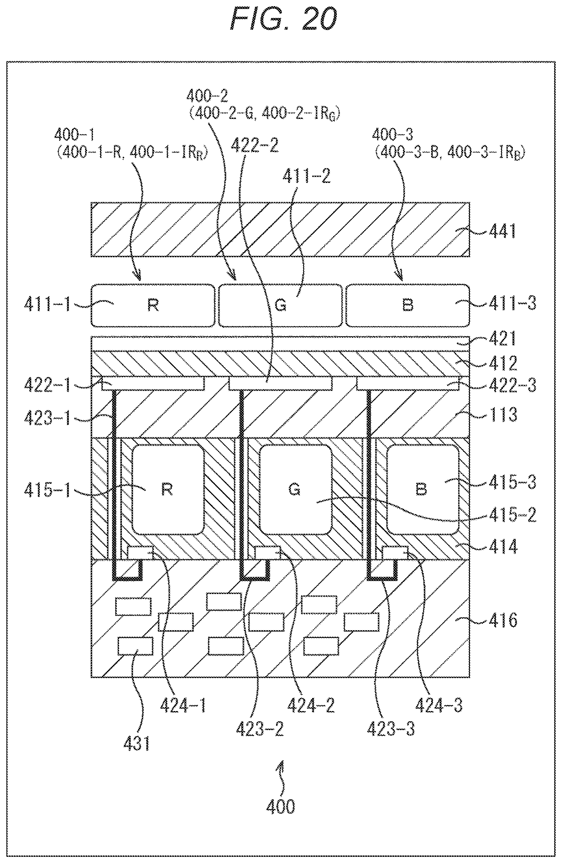 Patent US12339475 Figure 20 – Solid-state imaging apparatus and electronic apparatus