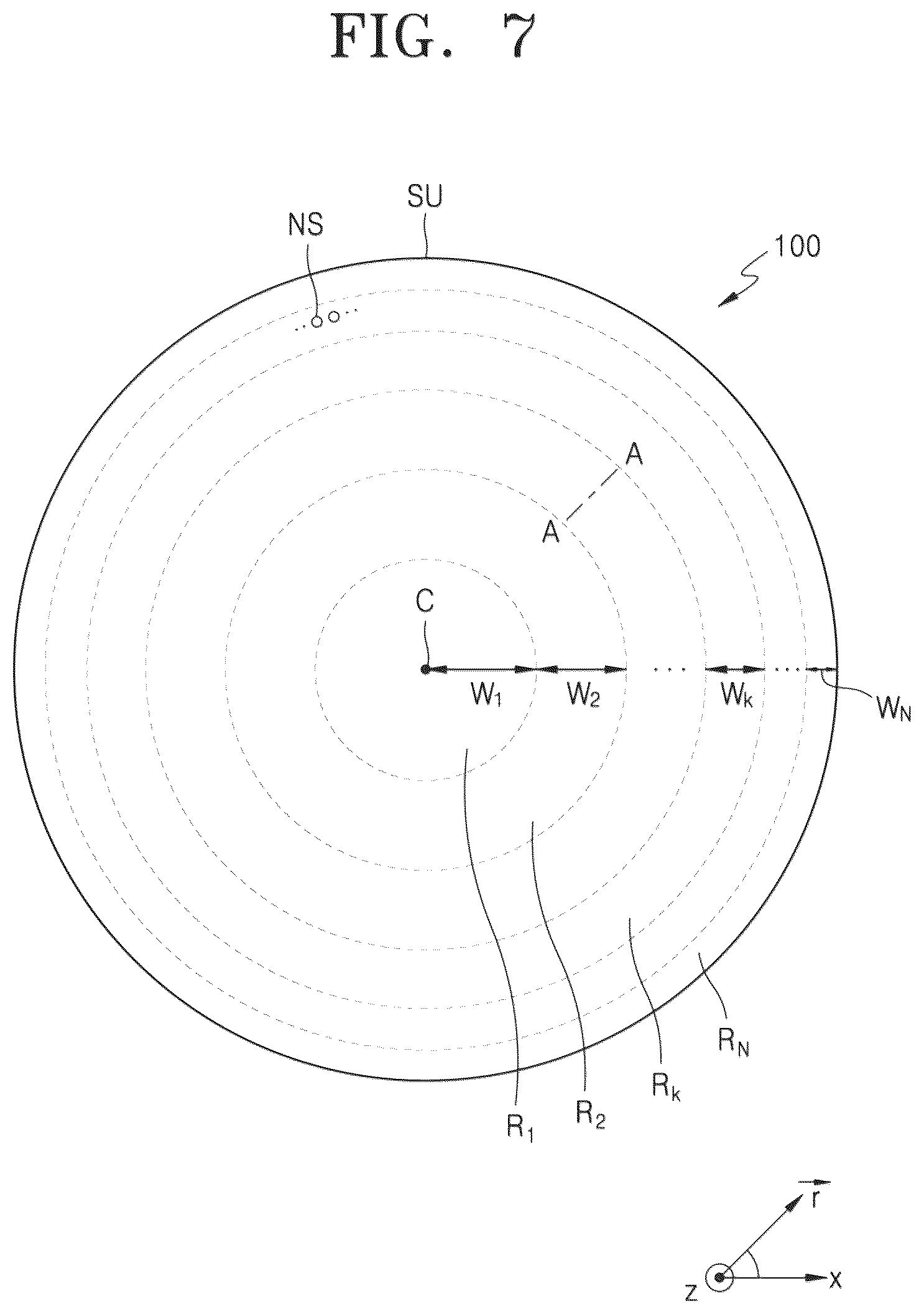 Patent US12339481 Figure 7 – Meta optical device and electronic apparatus including the same