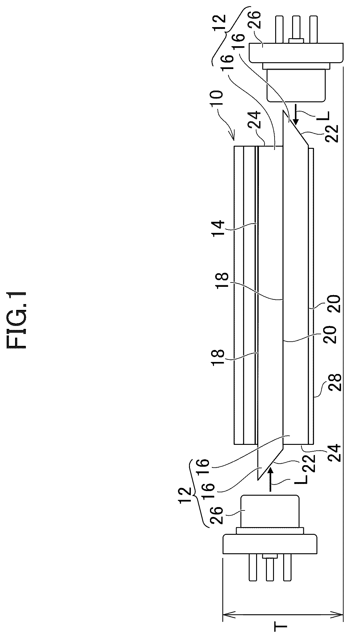 Patent US12339486 Figure 1 – Backlight and display device